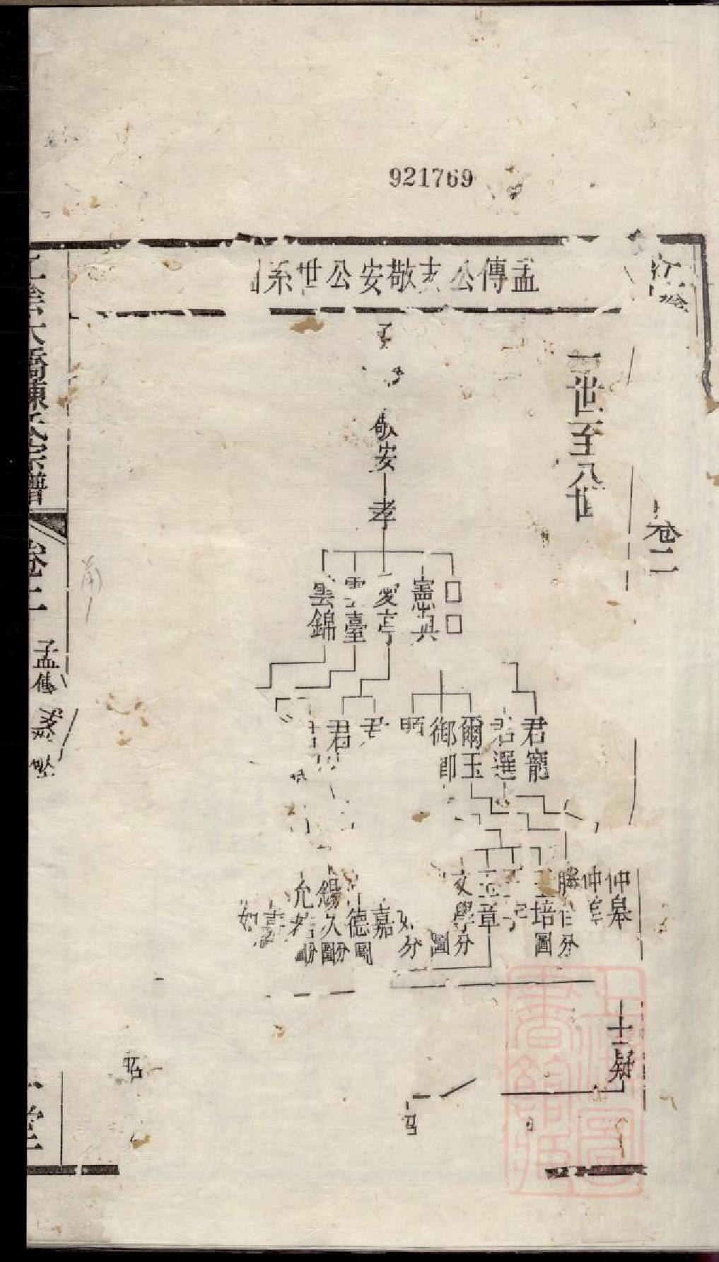 0347江阴大桥陈氏宗谱_002_第3页