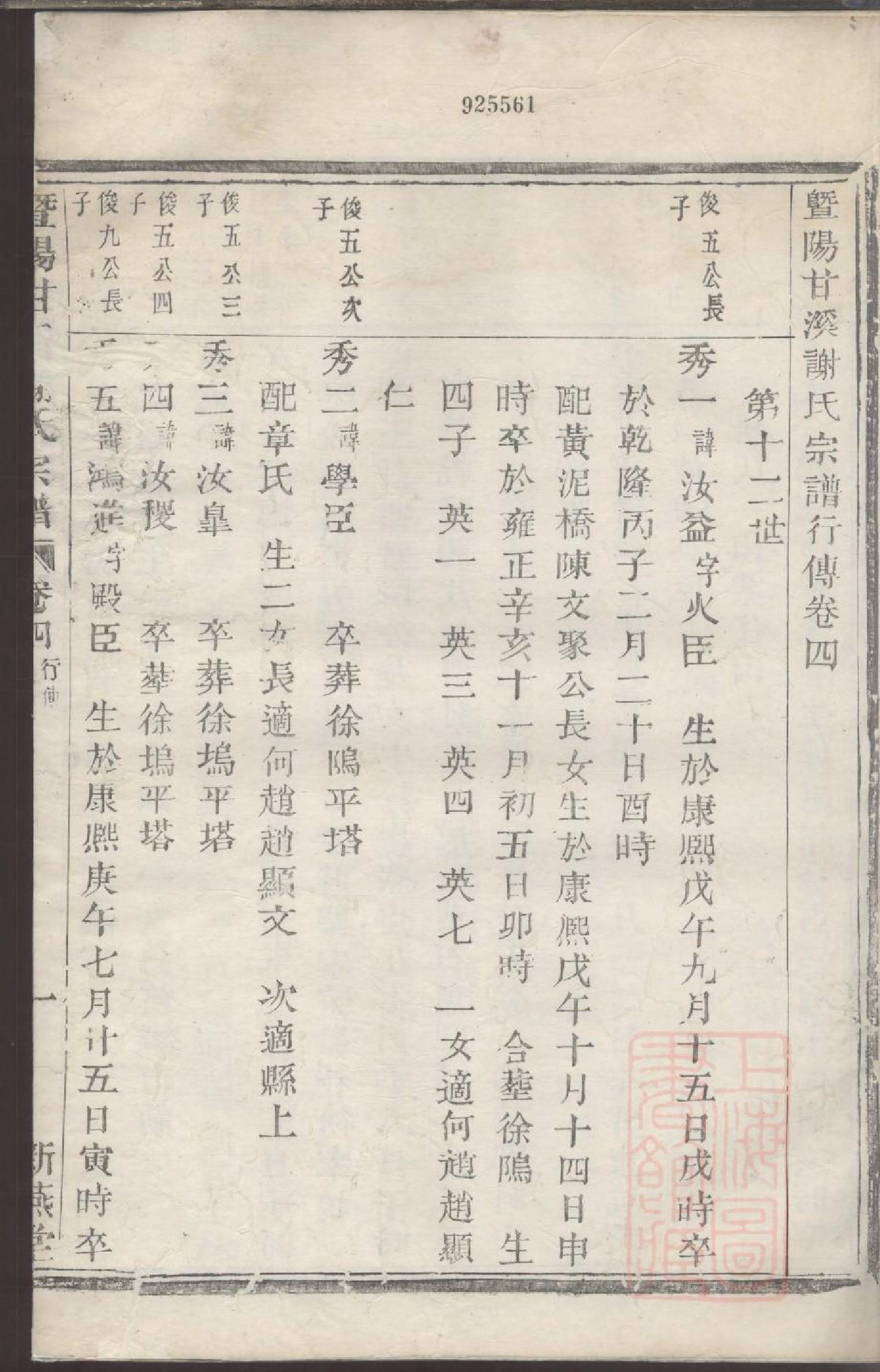 0033暨阳甘溪谢氏宗谱_004_第3页