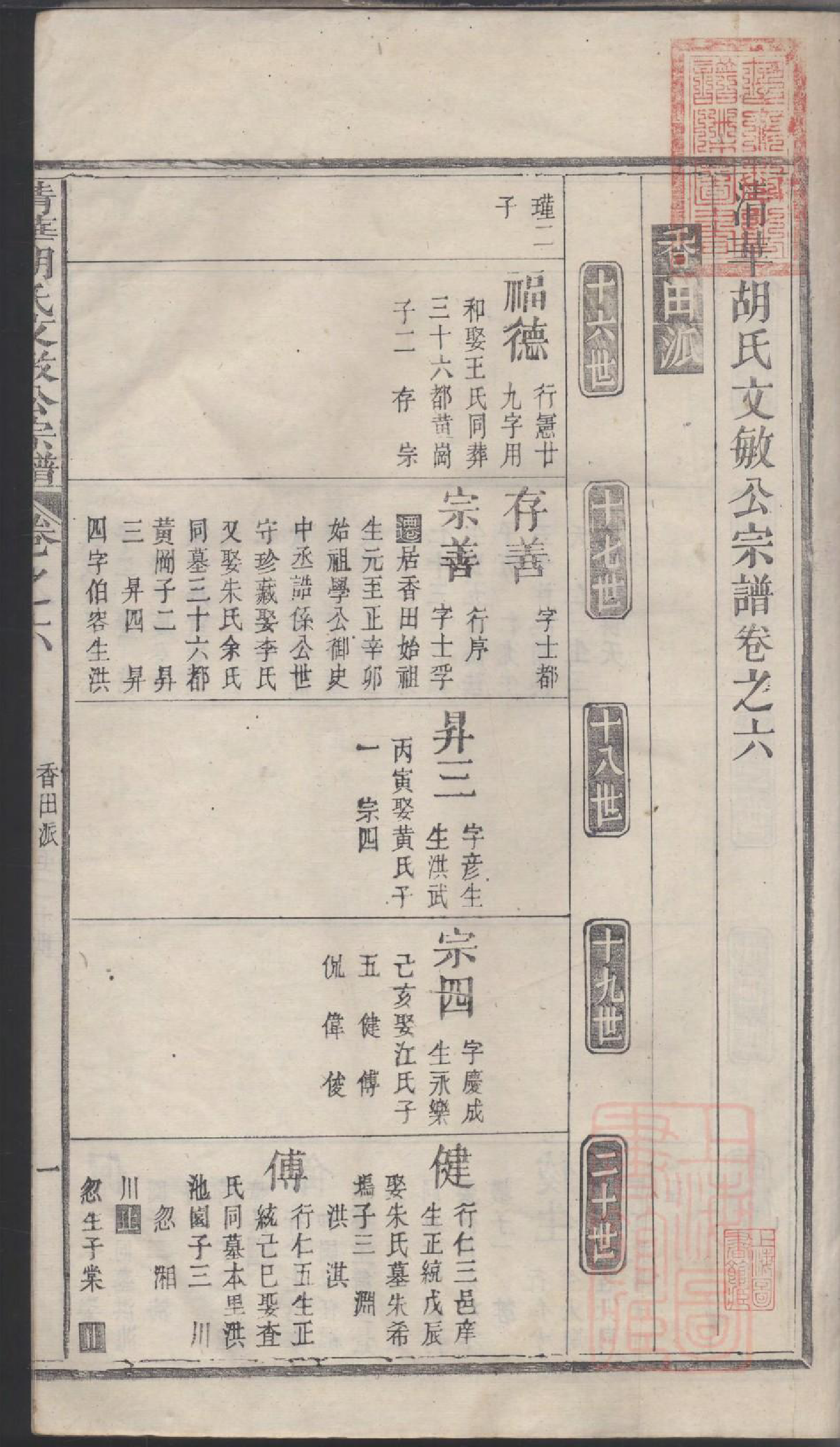 0128清华胡氏文敏公宗谱_003_第2页