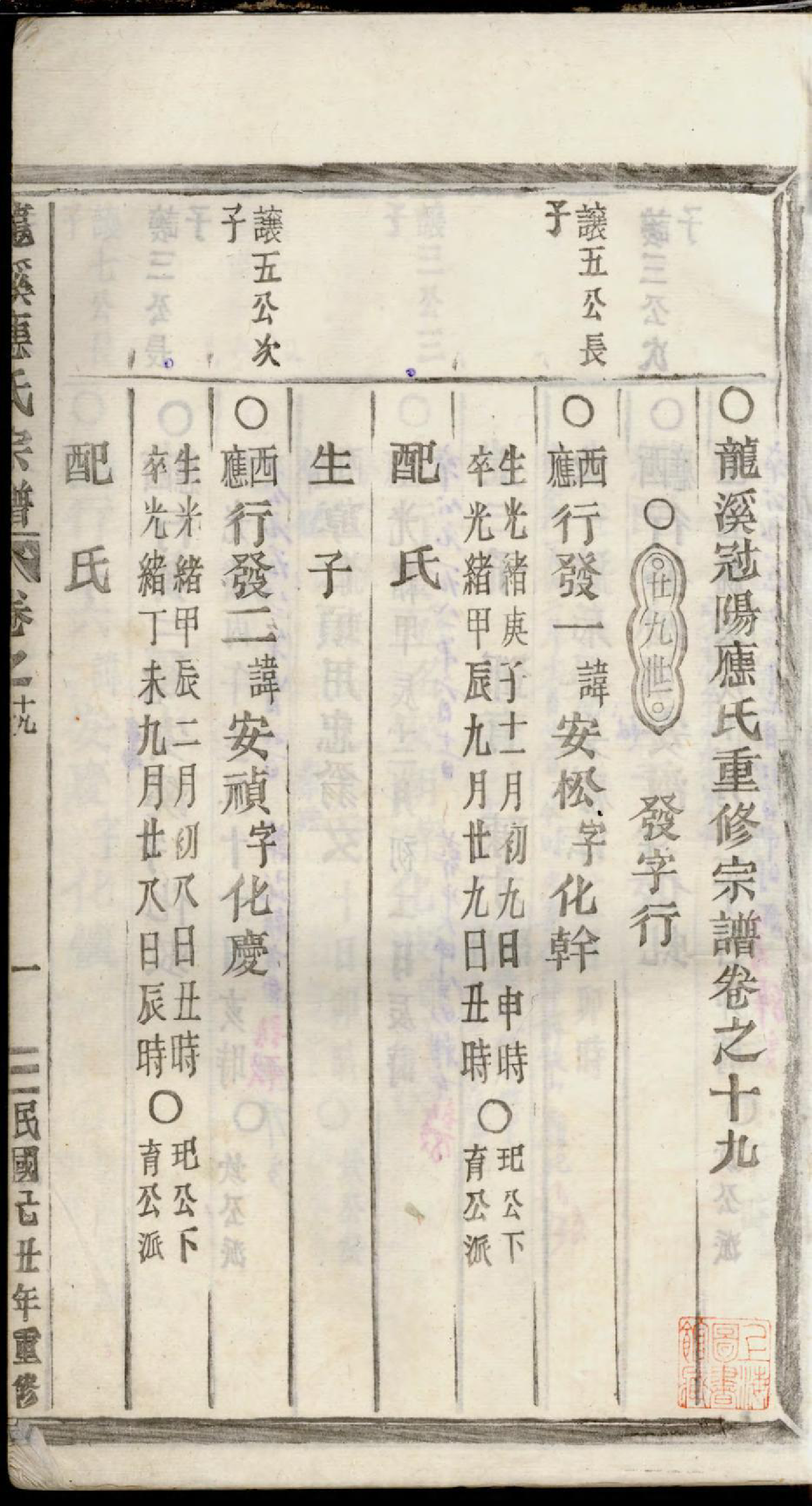 1342五云龙溪冠阳应氏重修宗谱_019_第2页