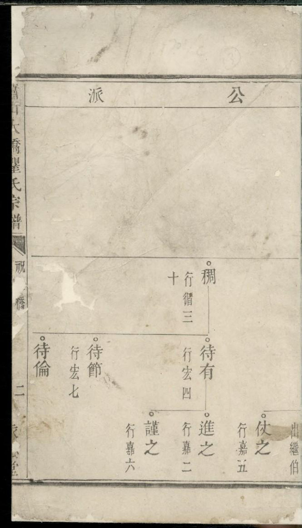 1872萧山大桥瞿氏宗谱_001_第2页