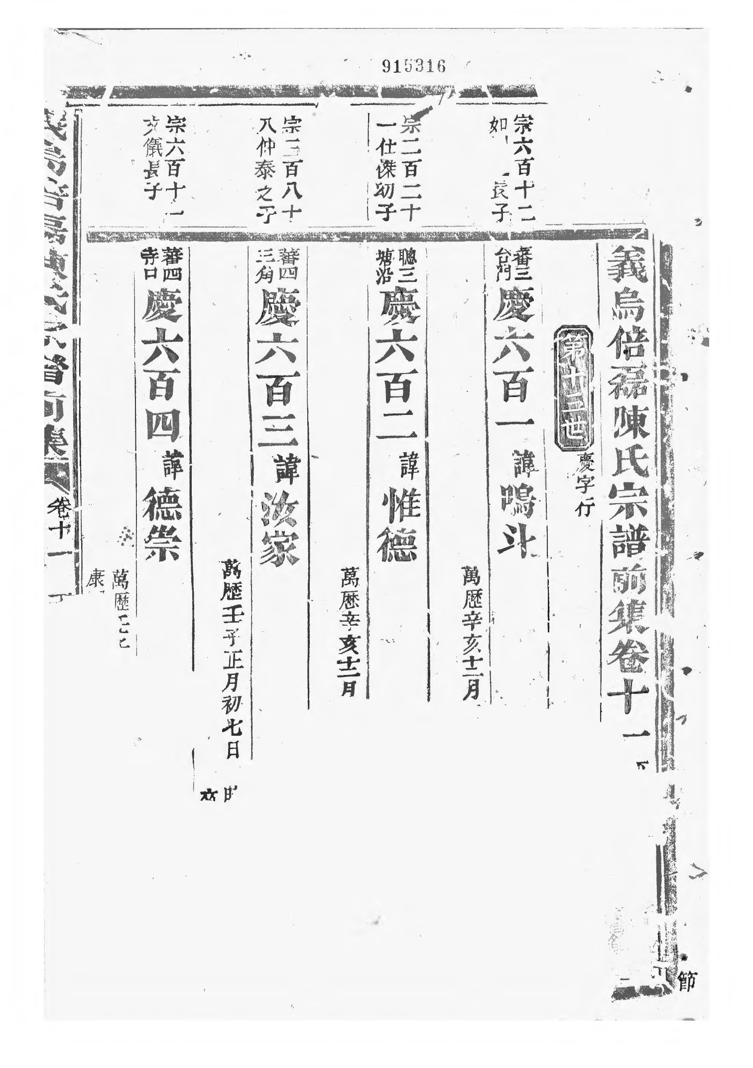 1514义乌倍磊陈氏宗谱前集_012_第2页