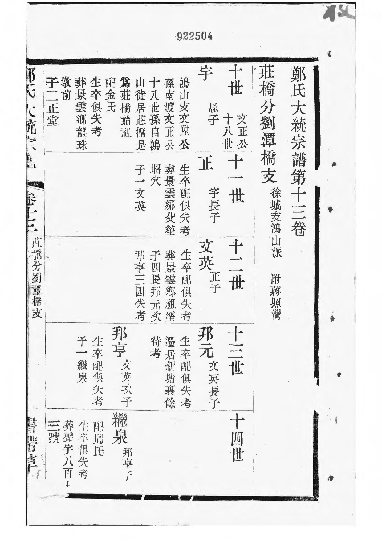 1521郑氏大统宗谱_013_第2页