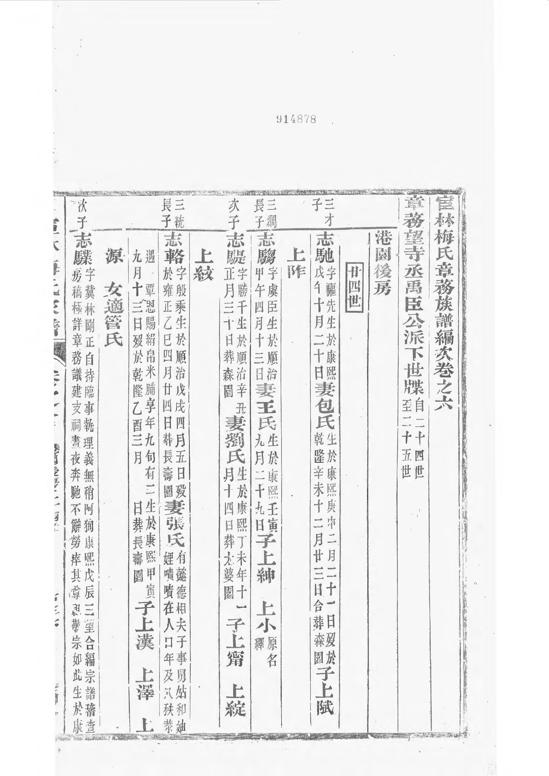 1528宛陵宦林梅氏宗谱_004_第2页