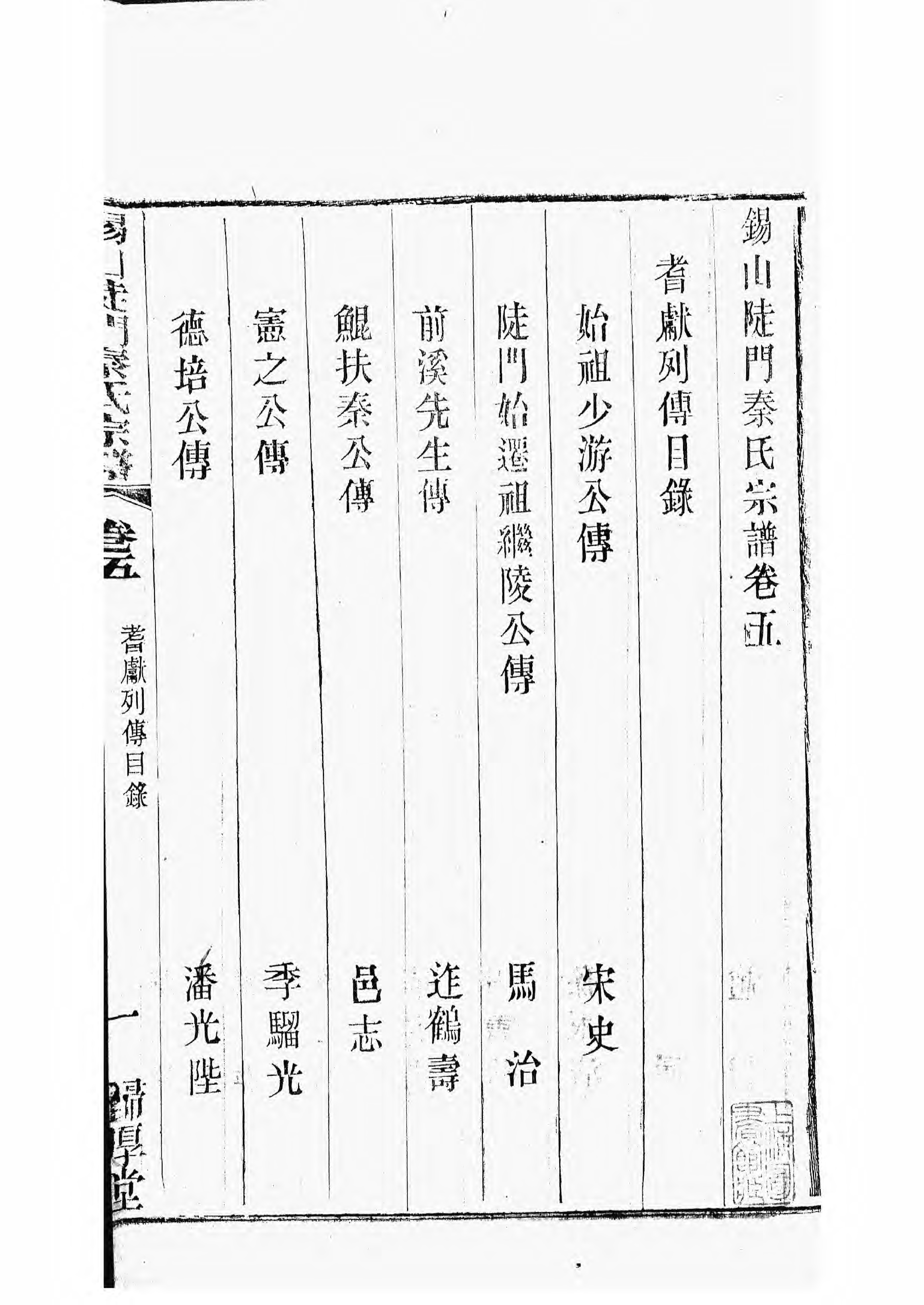 1496锡山陡门秦氏宗谱_004_第2页