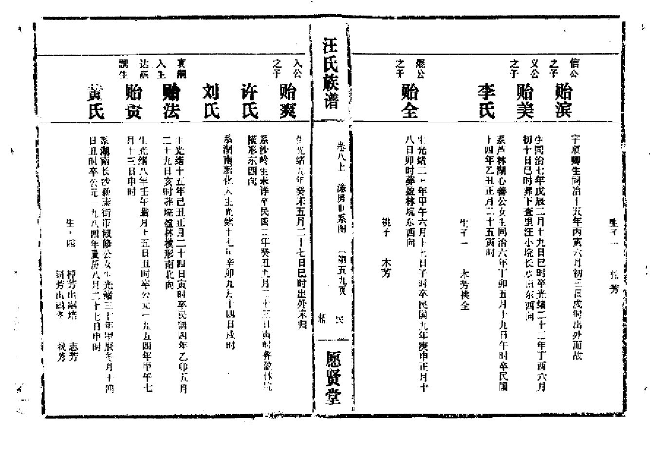 2257汪氏族譜（片卷号：18_2-19_1）_003_第1页