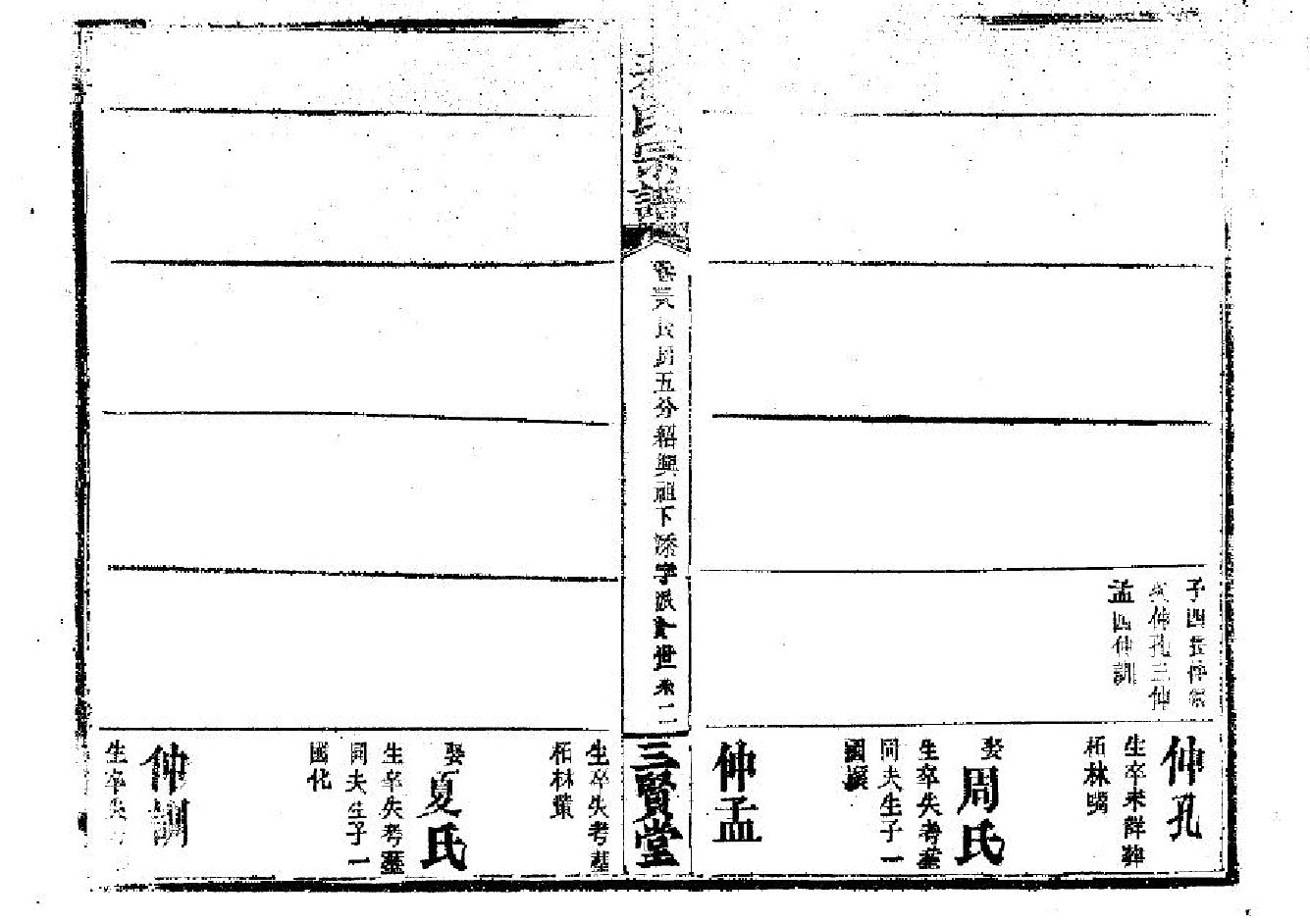 2262秦氏宗譜（片卷号：2_2-5_1）_009_第3页