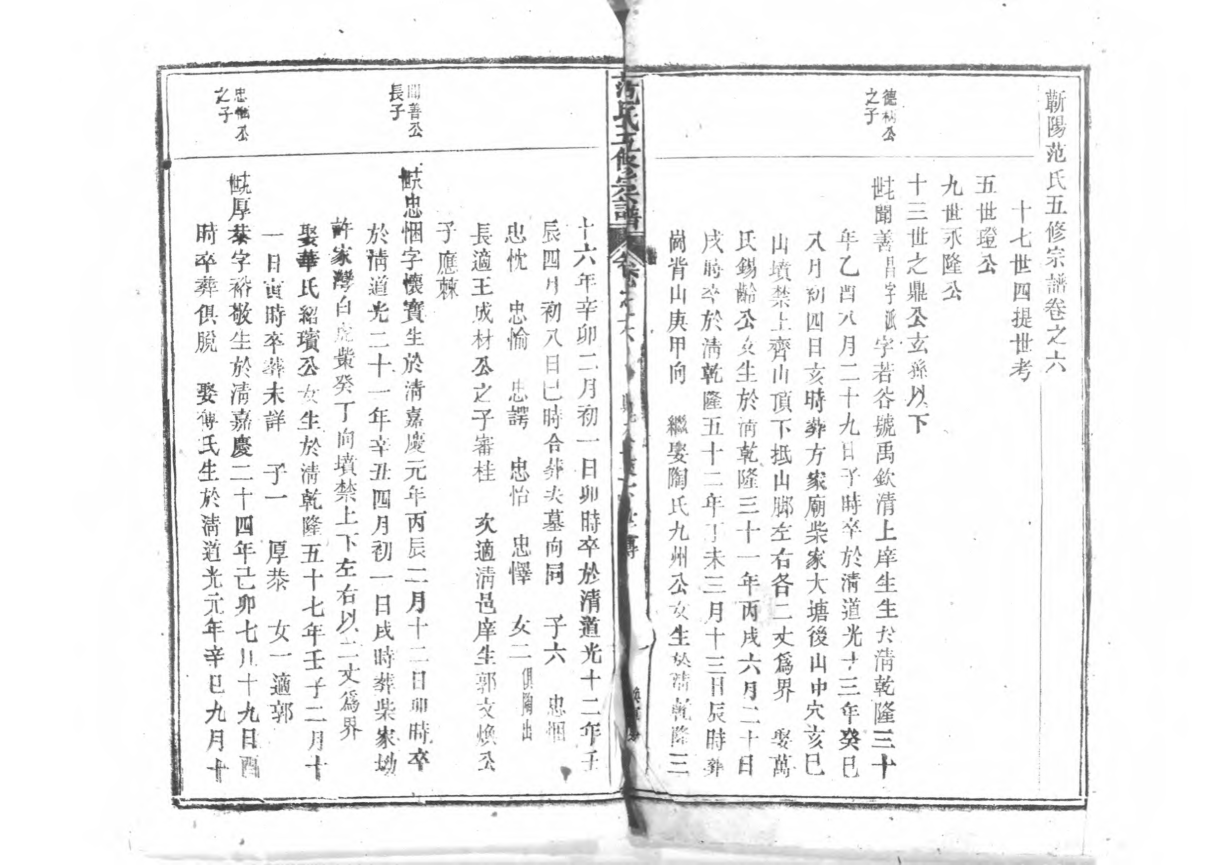 1956蘄陽范氏五修宗譜_009_第2页