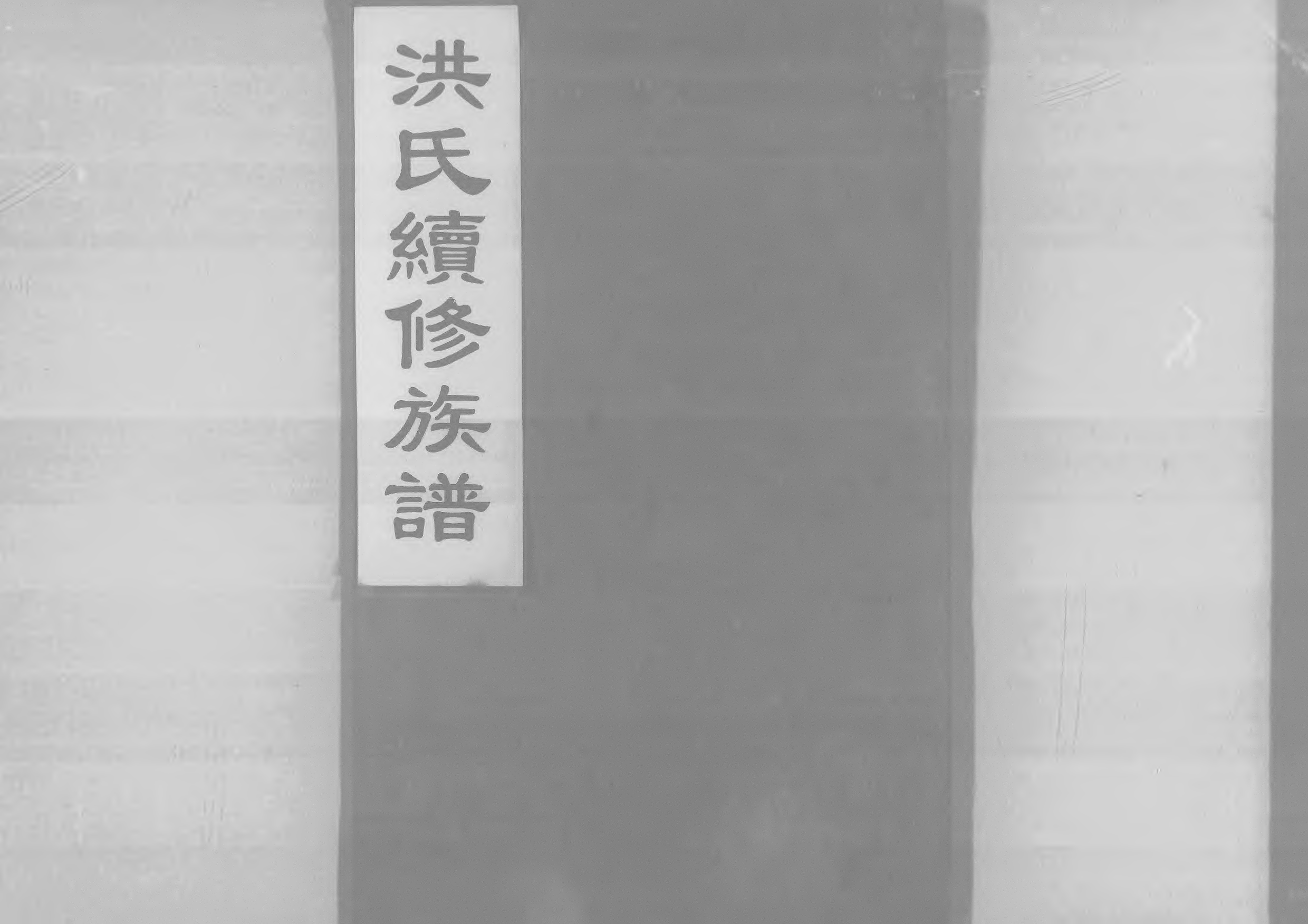 1948洪氏續修族譜_003_第1页