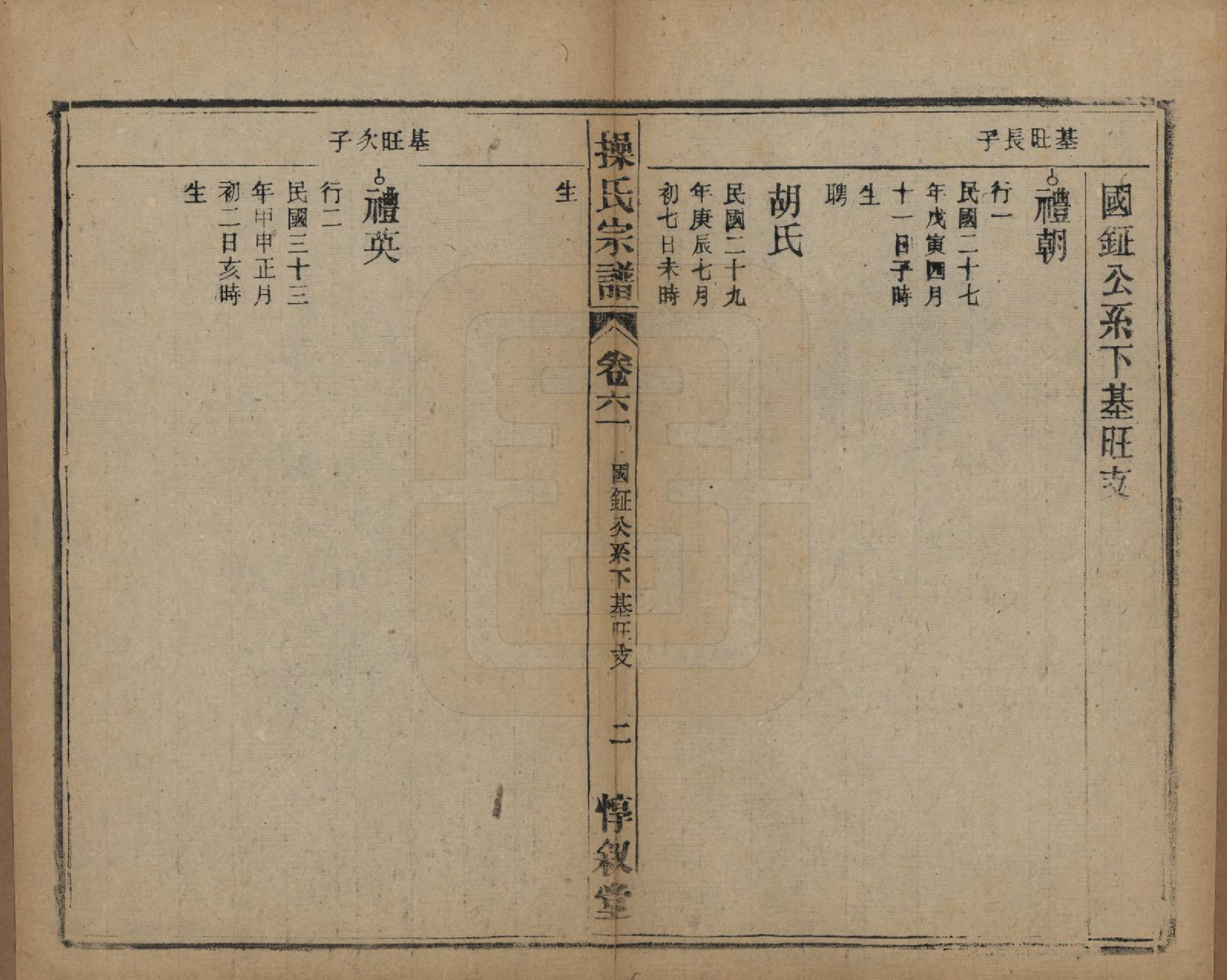 GTJP0047.操.安徽怀宁.操氏宗谱六十三卷.民国三十七年（1948）_061.pdf_第2页