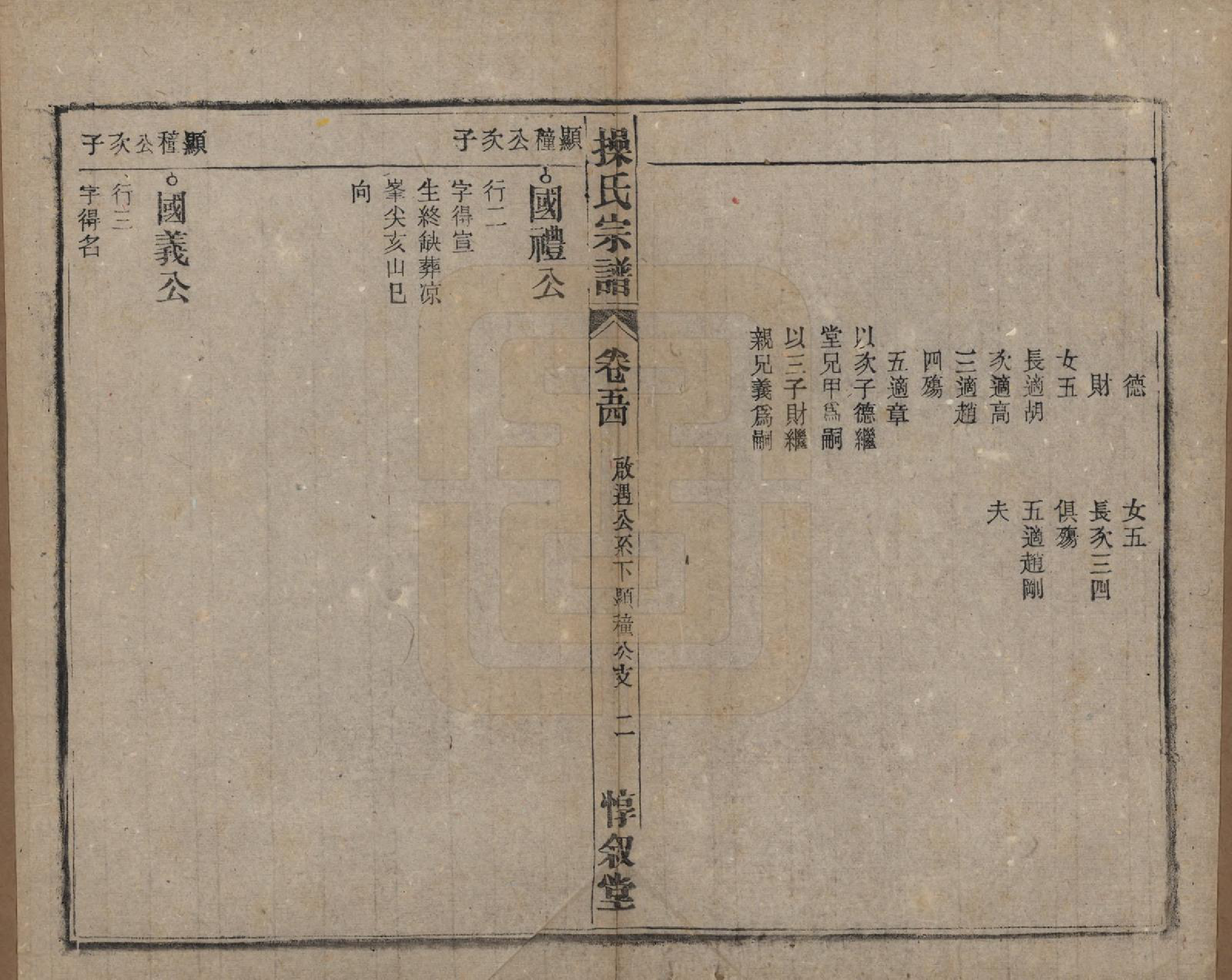 GTJP0047.操.安徽怀宁.操氏宗谱六十三卷.民国三十七年（1948）_054.pdf_第2页