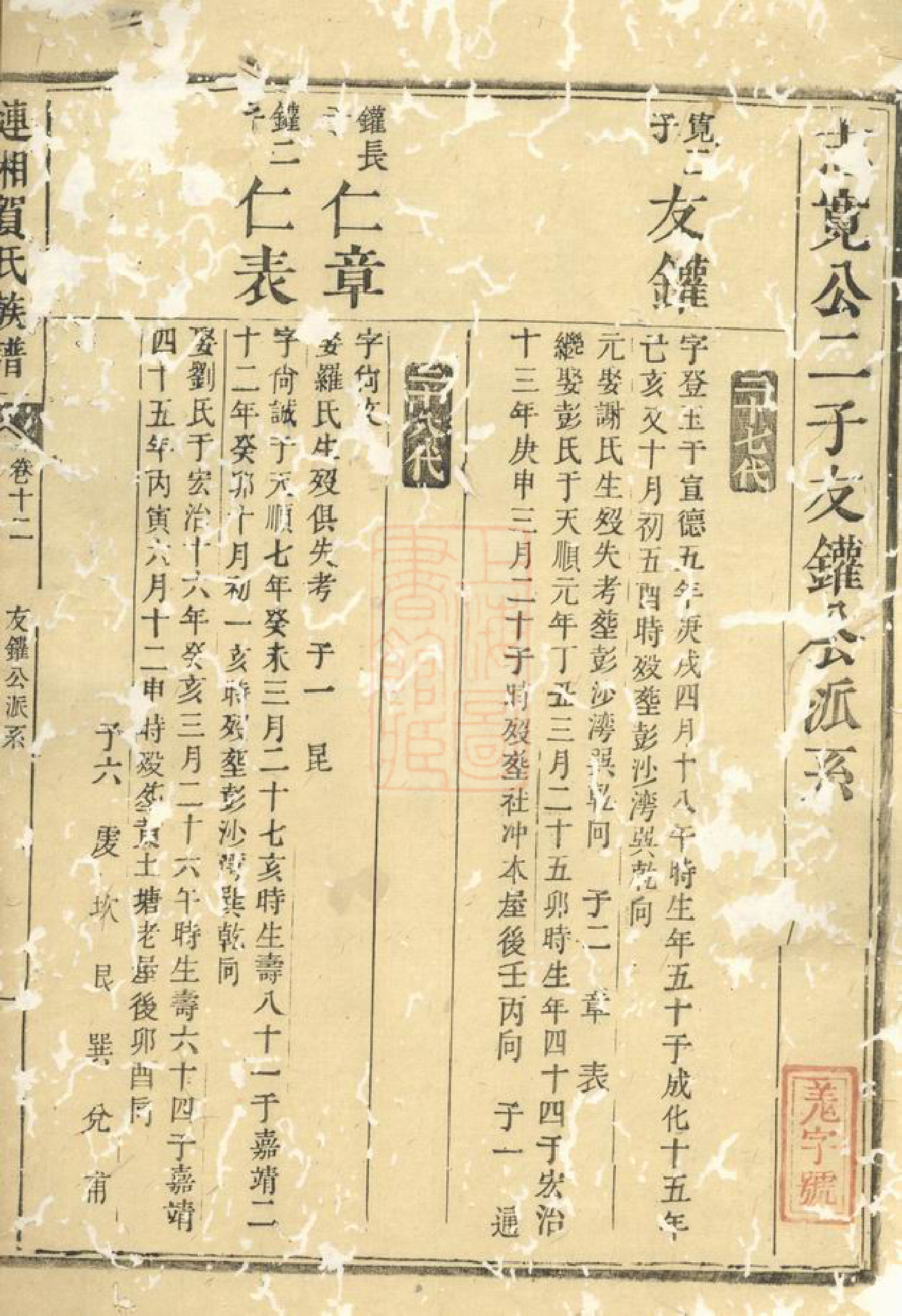 1446.涟湘贺氏族谱： [湘乡].pdf_第2页