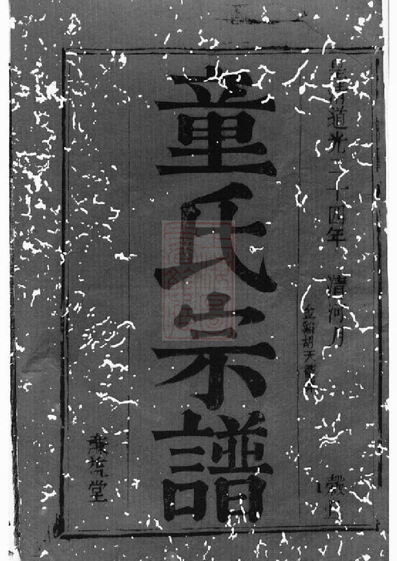 1238.金斗童氏支谱： 二卷，首一卷：[合肥].pdf_第2页