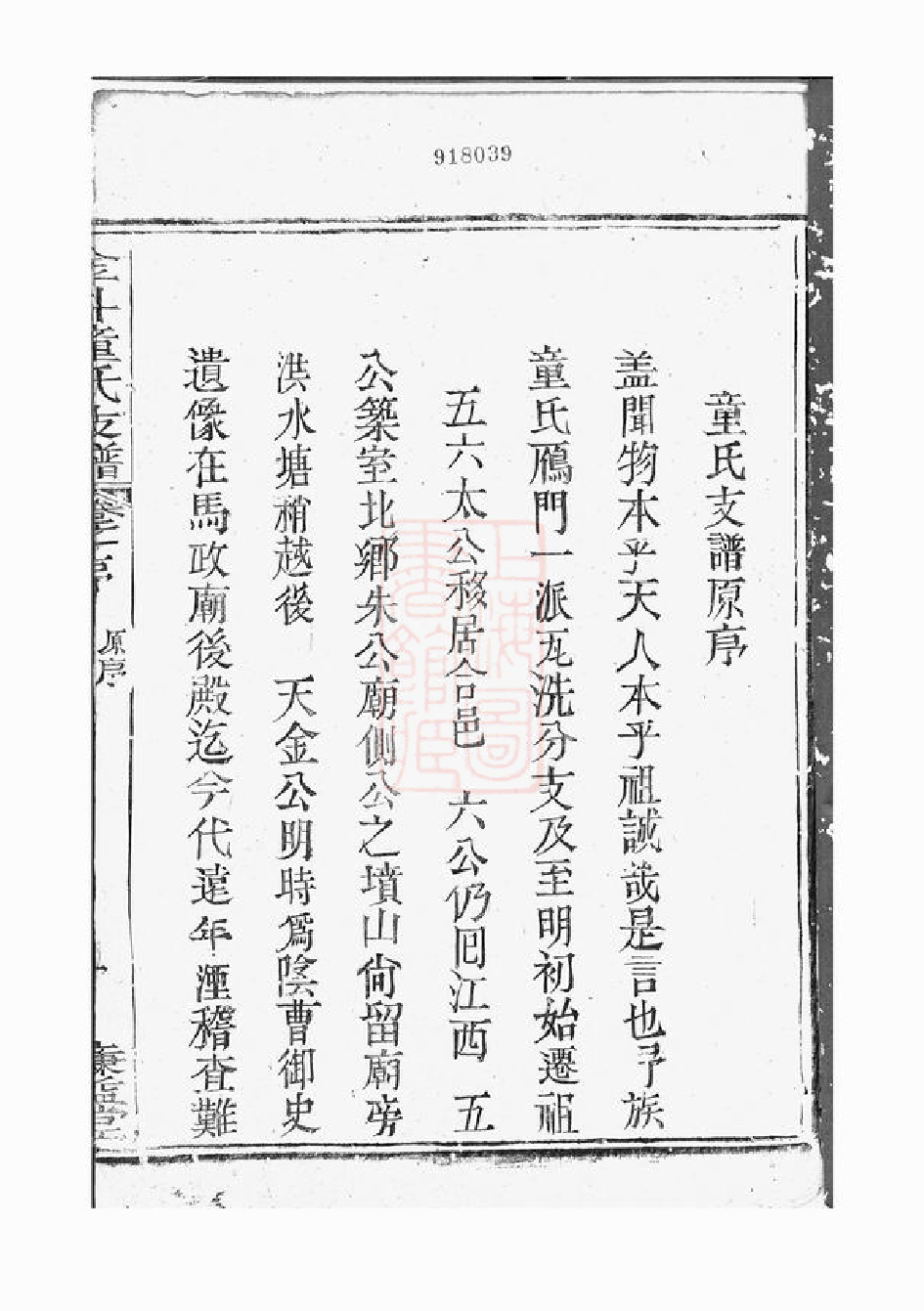 1238.金斗童氏支谱： 二卷，首一卷：[合肥].pdf_第3页