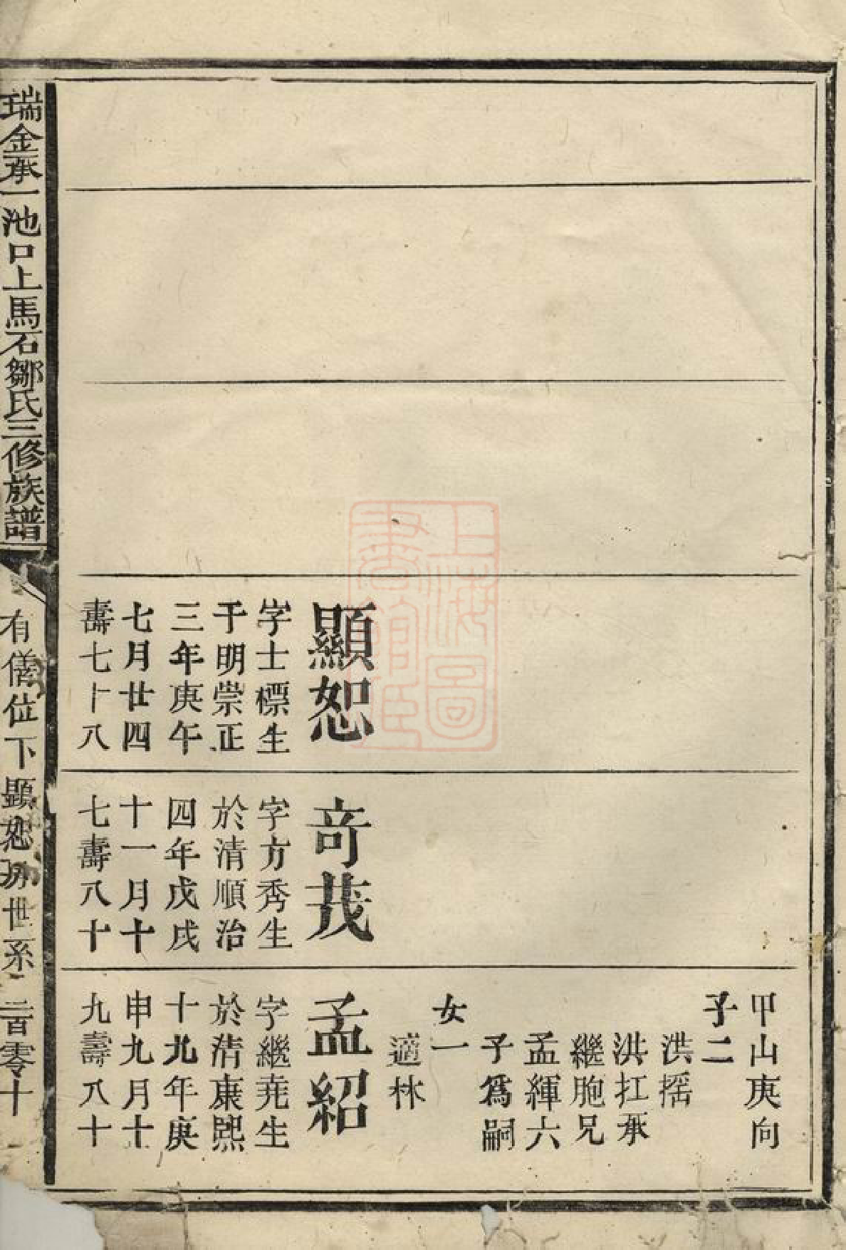 1227.瑞金承一池口上马石邹氏三修族谱： [瑞金].pdf_第2页