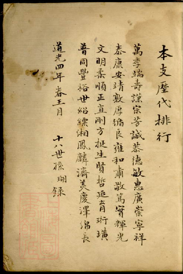 1356.冯氏家谱： 一卷：[慈溪].pdf_第2页