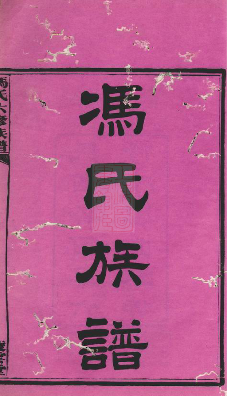 1347.中湘油麻岭冯氏六修族谱： 二十七卷：[湘潭].pdf_第2页