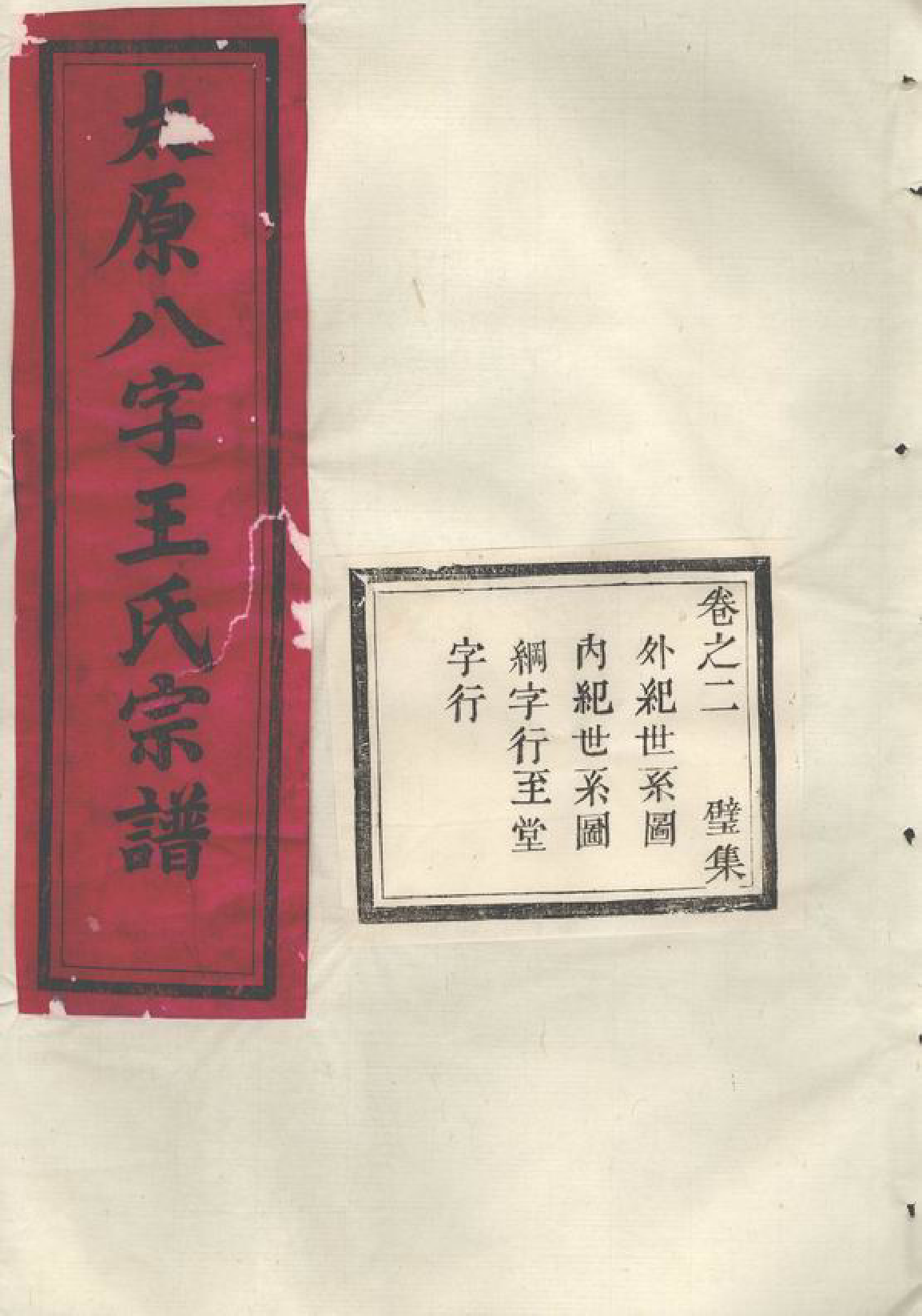 1582.竹里八字王氏宗谱： [东阳].pdf_第1页