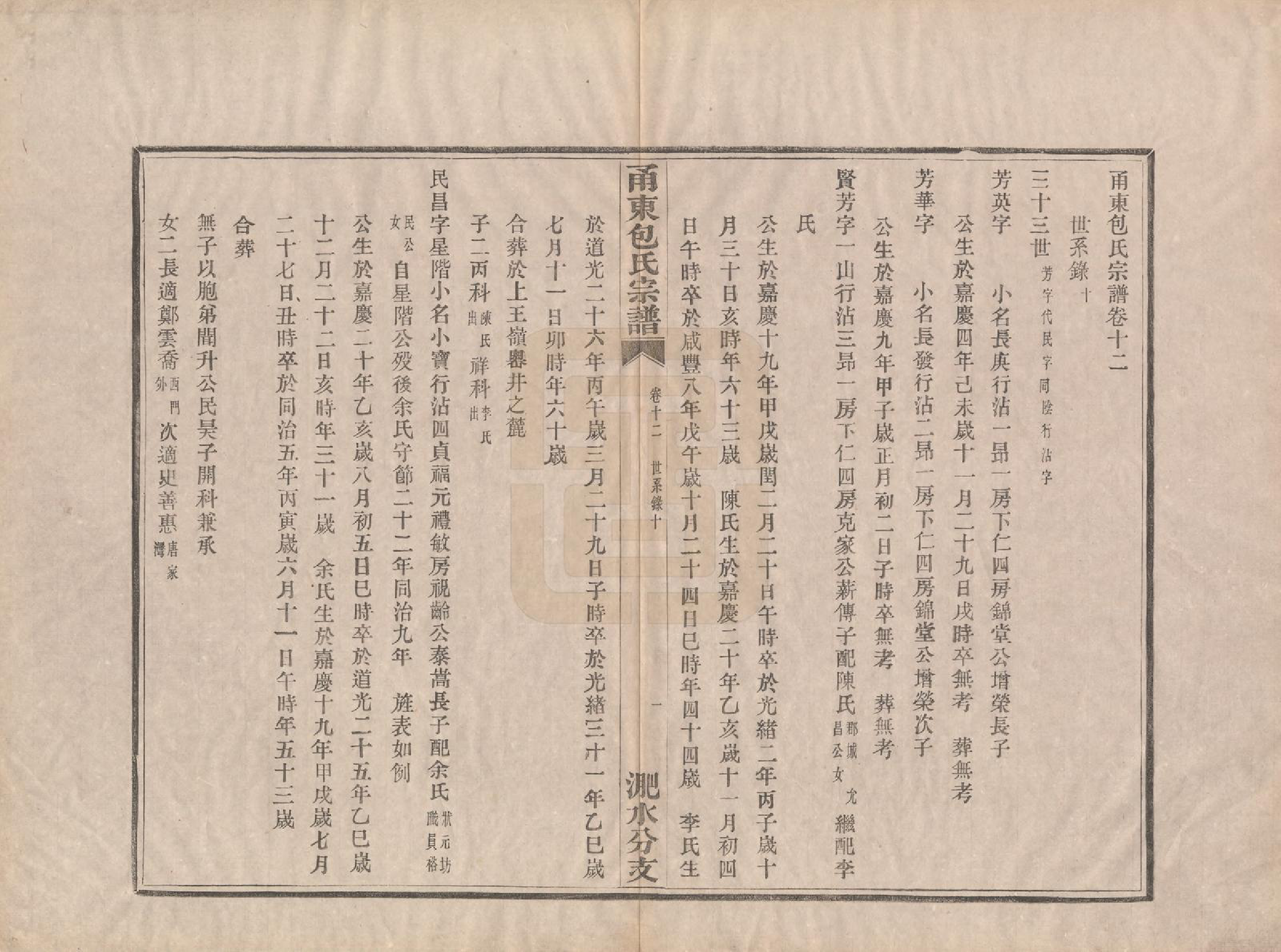 GTJP0008.包.浙江宁波.甬东包氏宗谱十九卷首一卷.清嘉庆二年（1797）_012.pdf_第1页