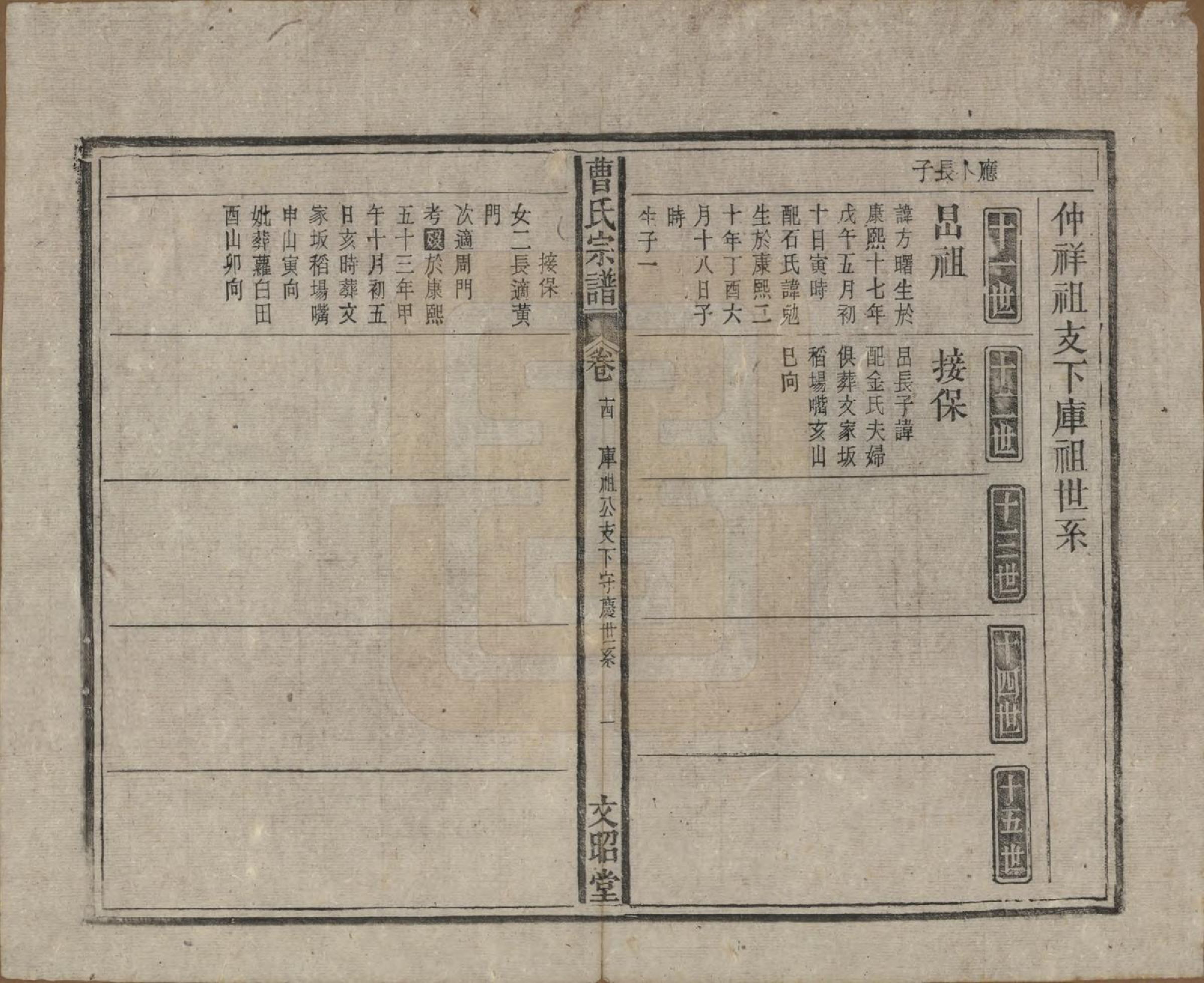 GTJP0054.曹.中国.曹氏宗谱四十五卷首三卷.民国二十一年（1934）_014.pdf_第1页