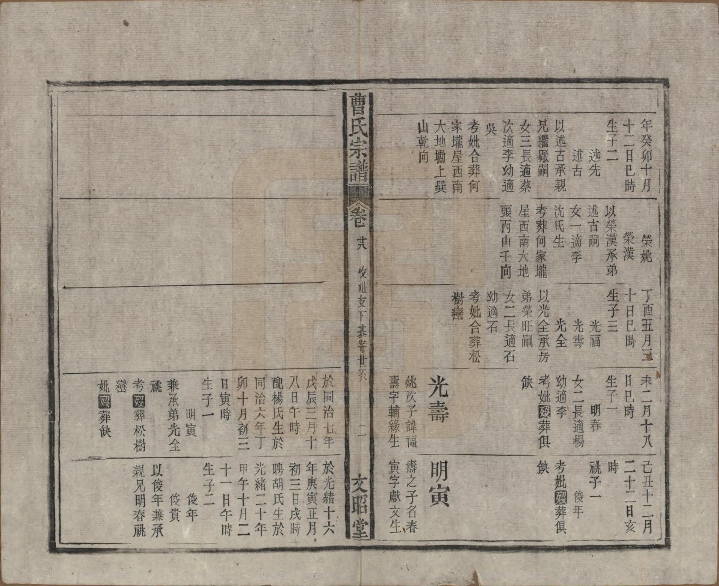 GTJP0054.曹.中国.曹氏宗谱四十五卷首三卷.民国二十一年（1934）_028.pdf_第2页