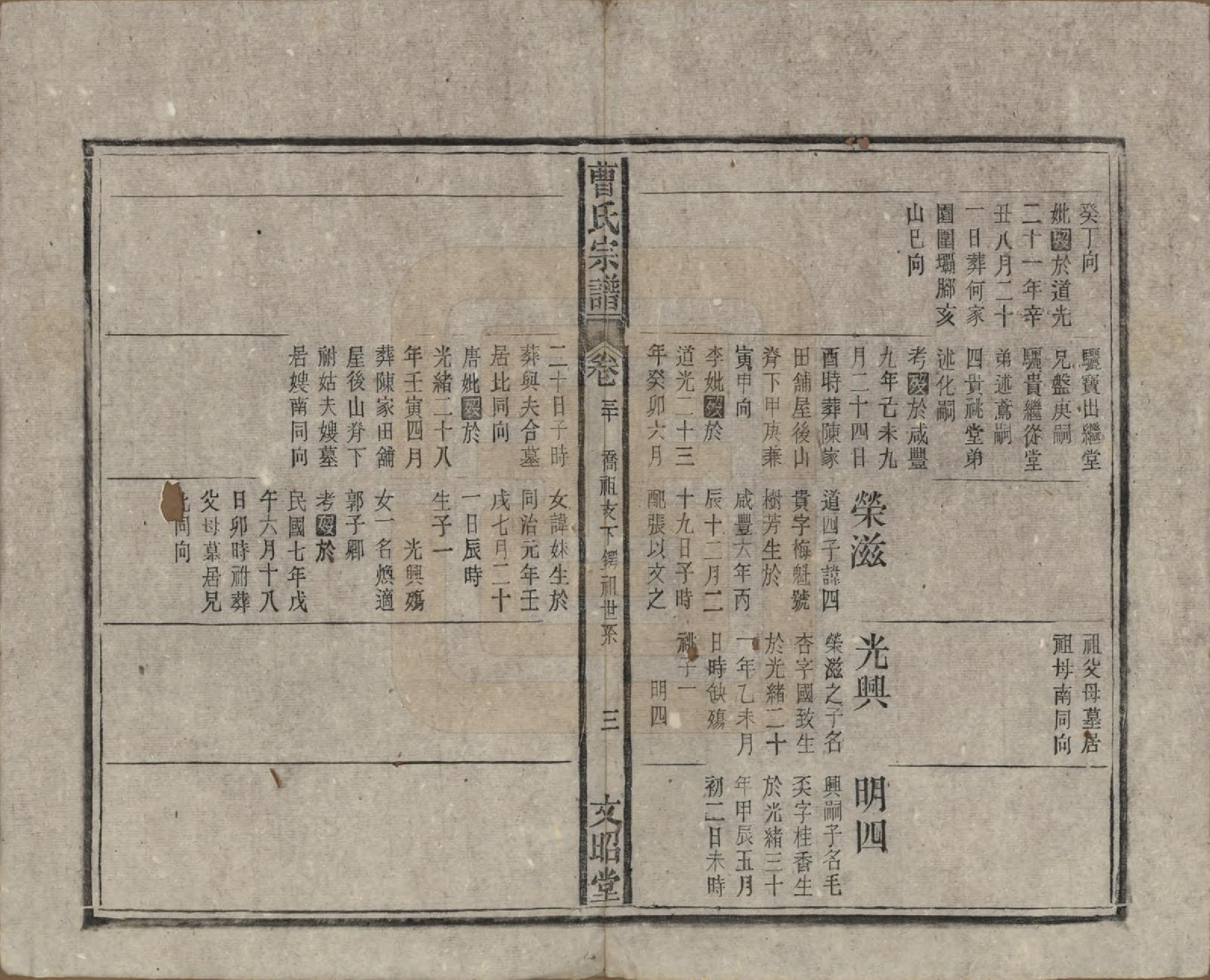 GTJP0054.曹.中国.曹氏宗谱四十五卷首三卷.民国二十一年（1934）_030.pdf_第3页