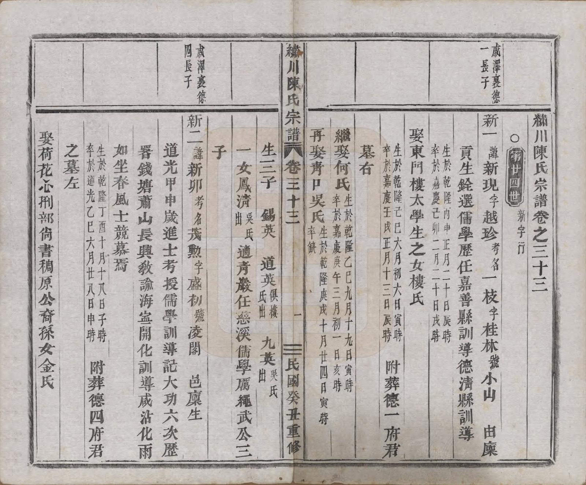 GTJP0121.陈.中国.绣川陈氏宗谱四十三卷.民国二年（1913）_033.pdf_第1页