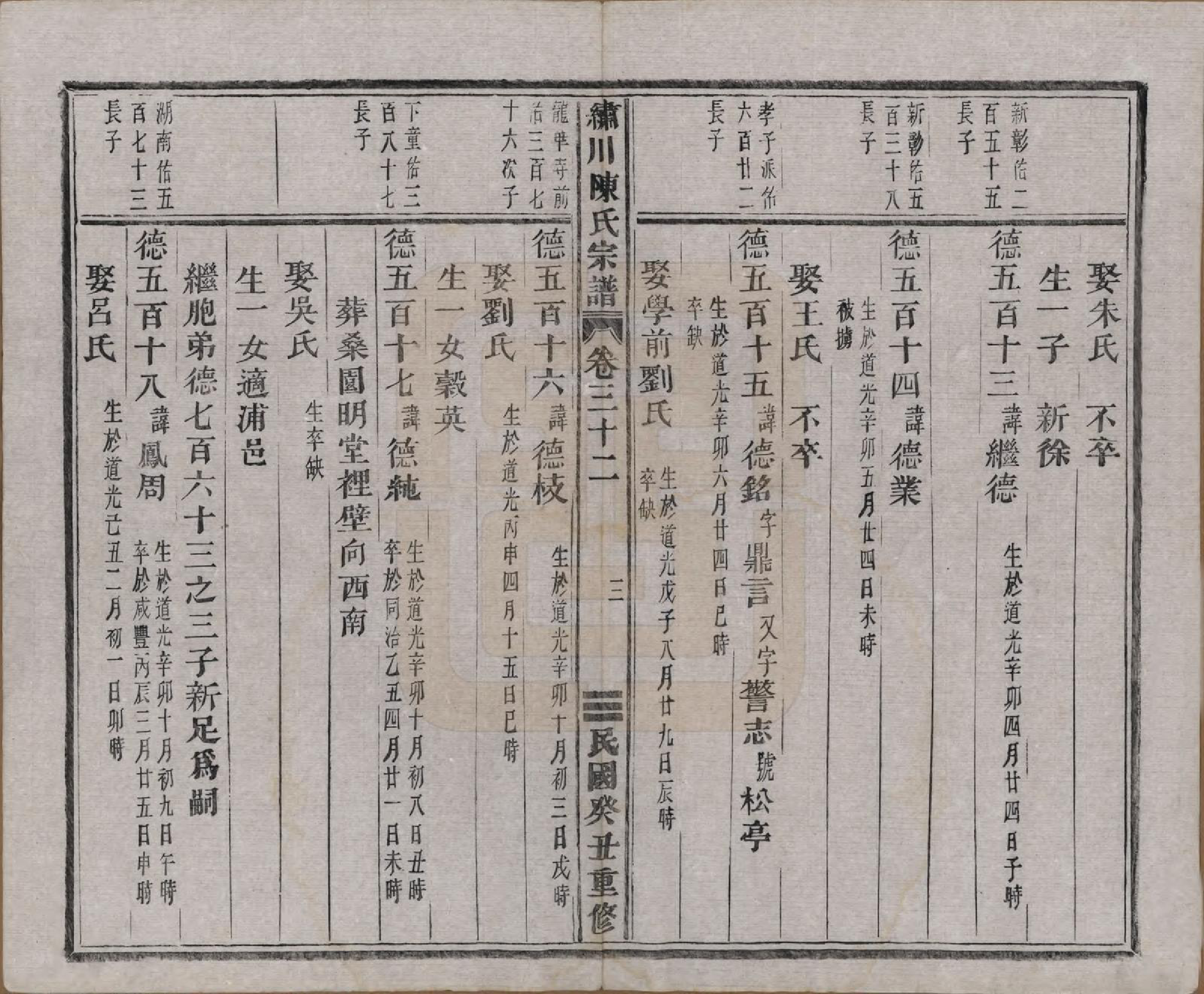 GTJP0121.陈.中国.绣川陈氏宗谱四十三卷.民国二年（1913）_032.pdf_第3页