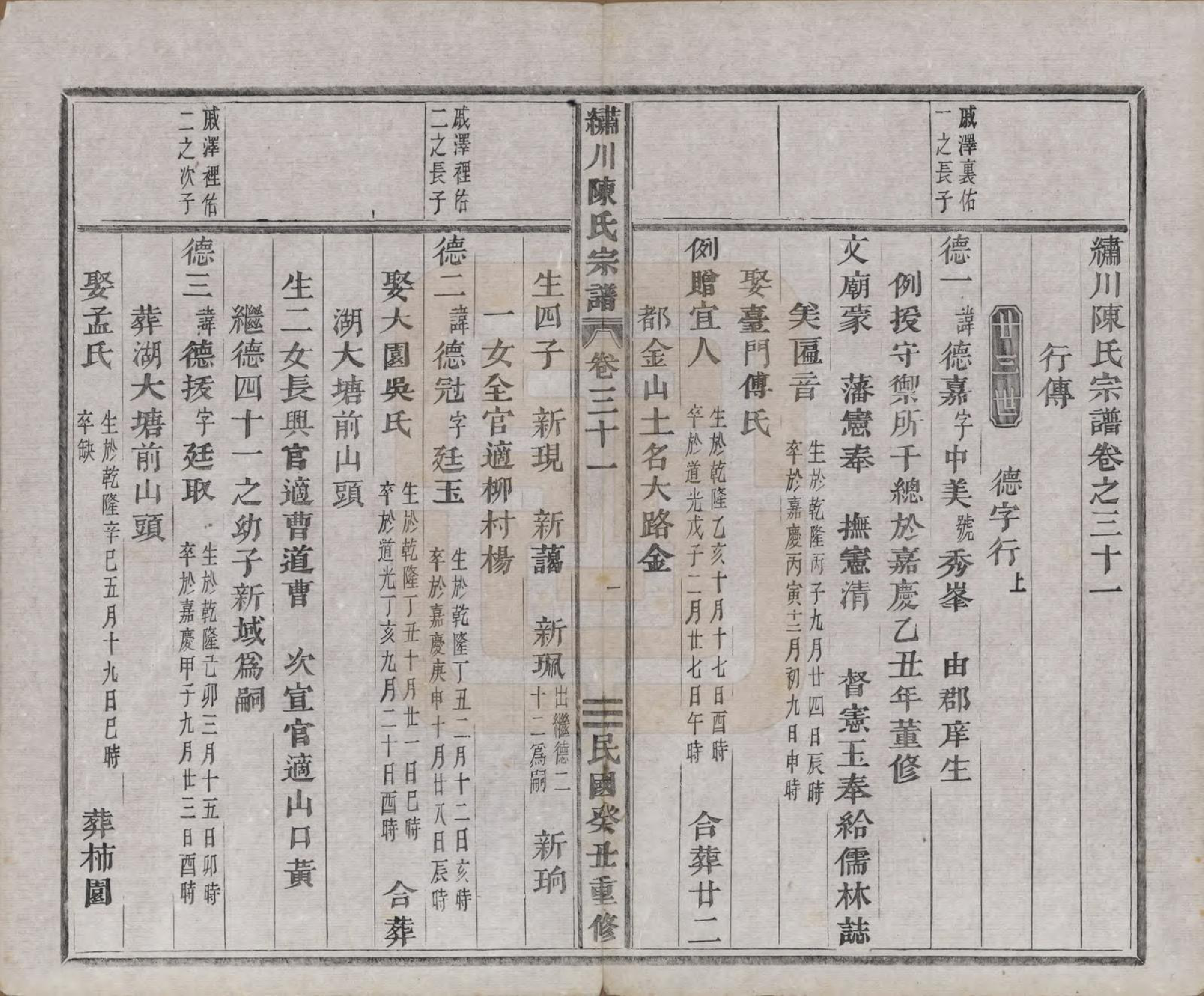 GTJP0121.陈.中国.绣川陈氏宗谱四十三卷.民国二年（1913）_031.pdf_第1页