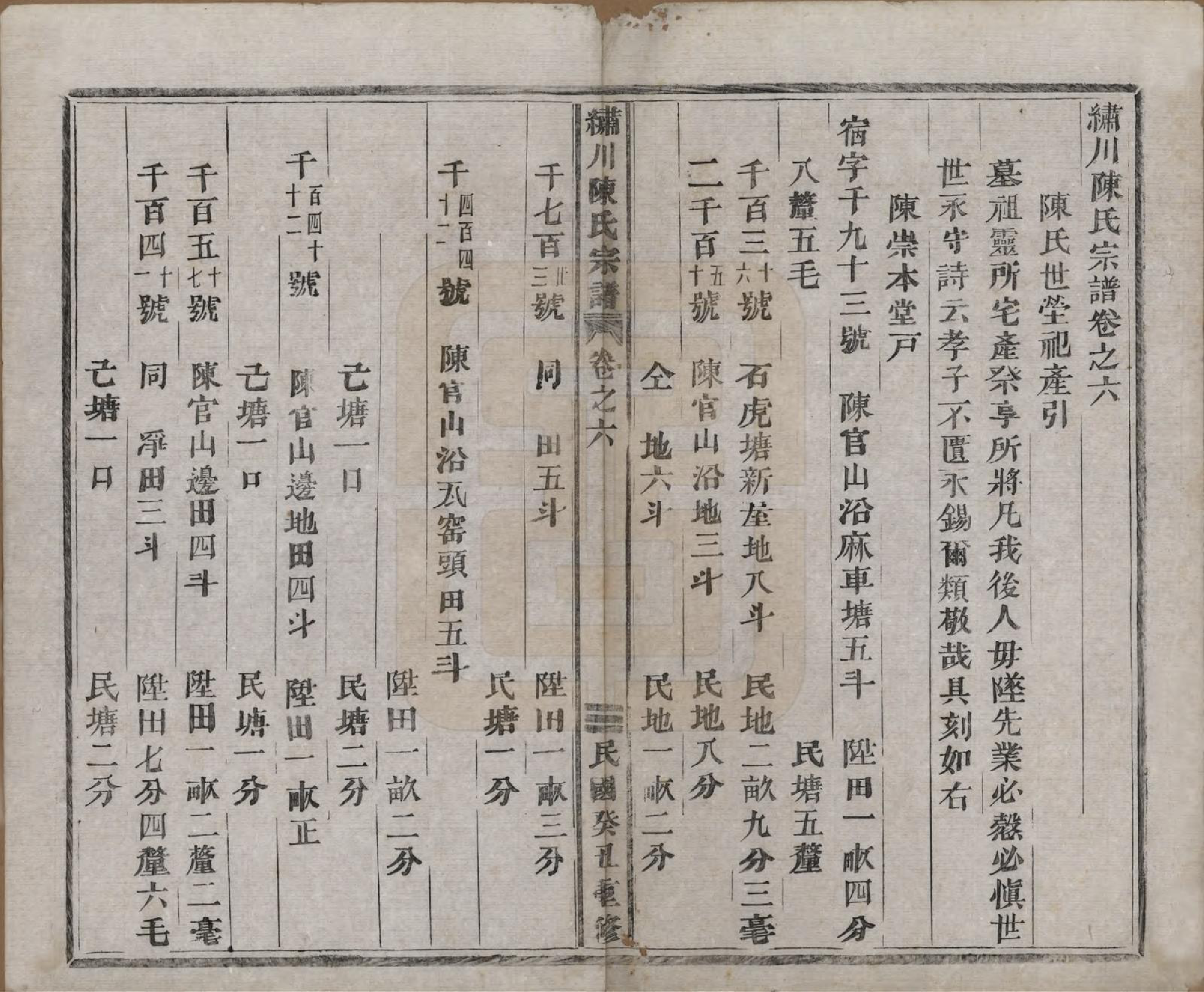 GTJP0121.陈.中国.绣川陈氏宗谱四十三卷.民国二年（1913）_006.pdf_第1页