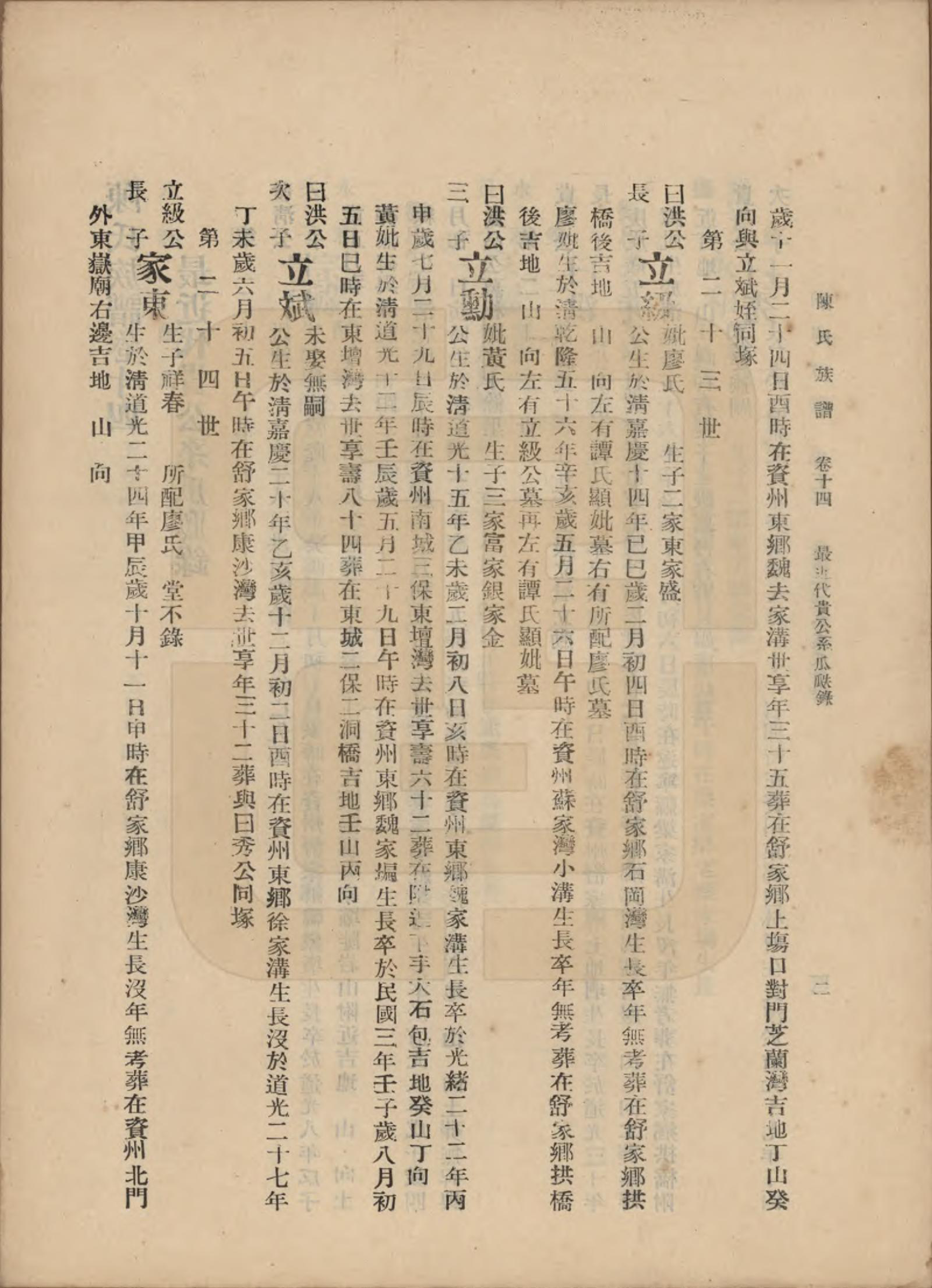 GTJP0145.陈.中国.陈氏族谱十八卷.民国十八年（1929）_014.pdf_第2页