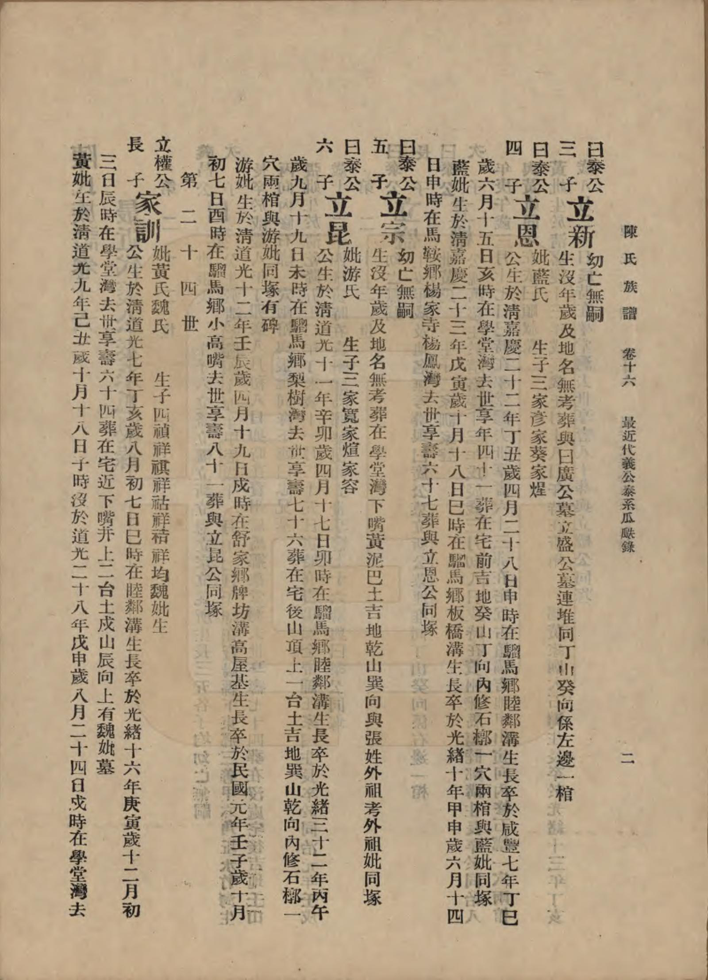 GTJP0145.陈.中国.陈氏族谱十八卷.民国十八年（1929）_016.pdf_第2页