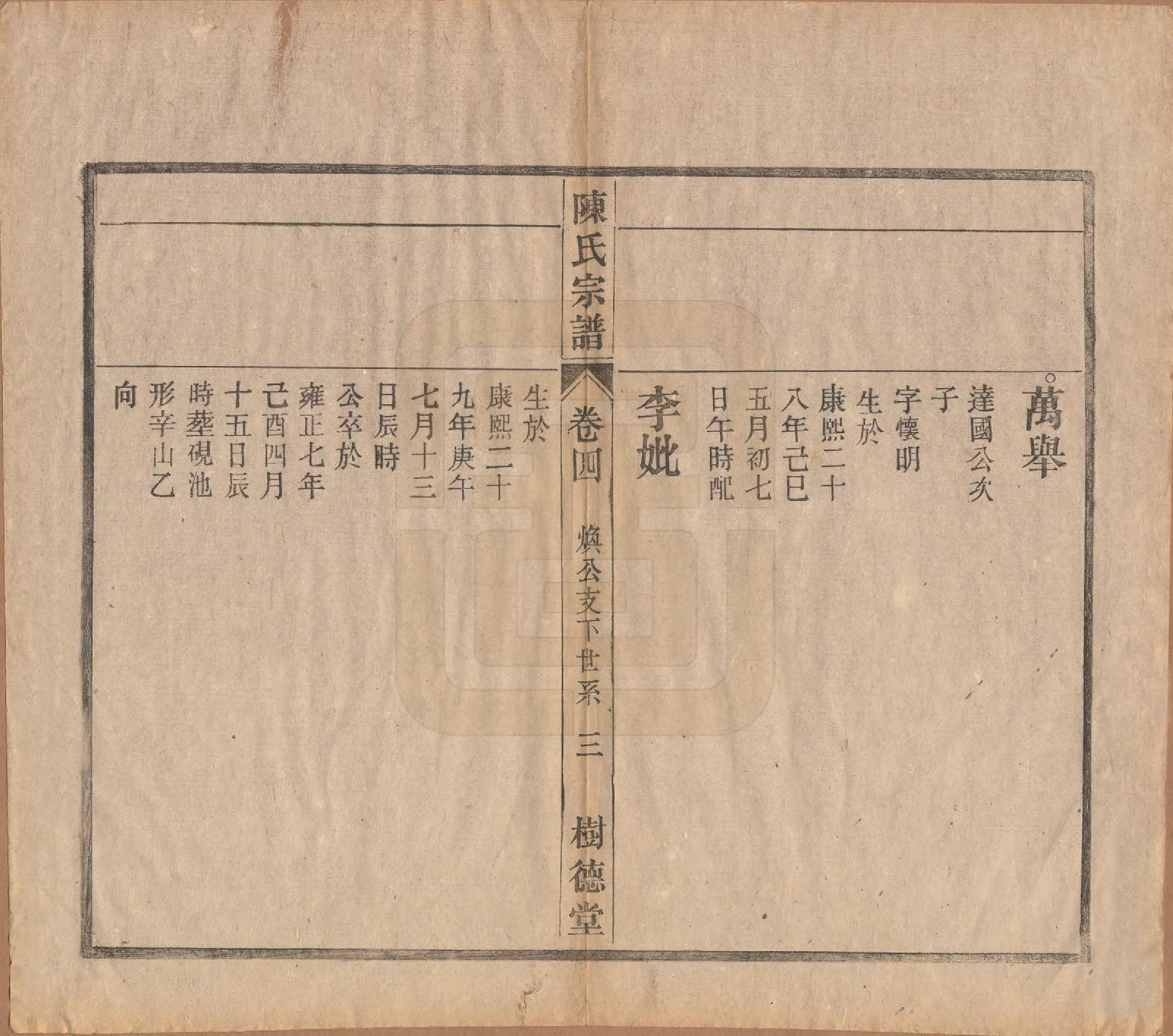 GTJP0166.陈.中国.义门陈氏宗谱十三卷首一卷末一卷.民国四年（1915）_004.pdf_第3页