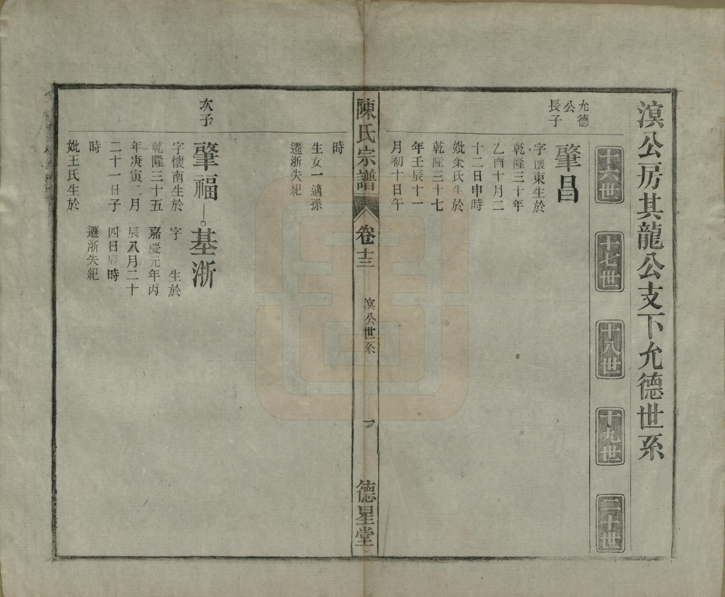 GTJP0167.陈.中国.陈氏宗谱十七卷首一卷末二卷.民国四年（1915）_013.pdf_第1页