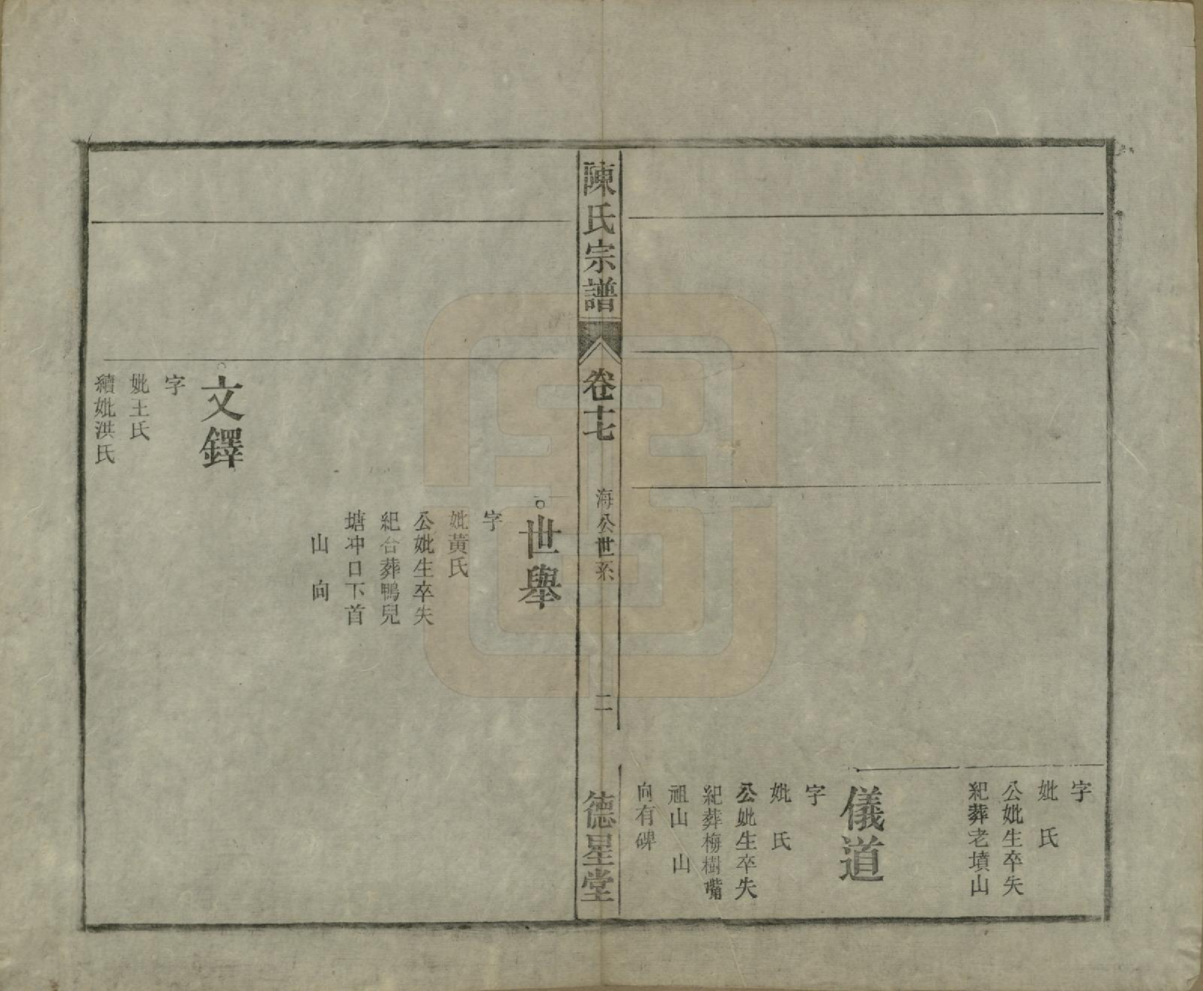 GTJP0167.陈.中国.陈氏宗谱十七卷首一卷末二卷.民国四年（1915）_017.pdf_第2页