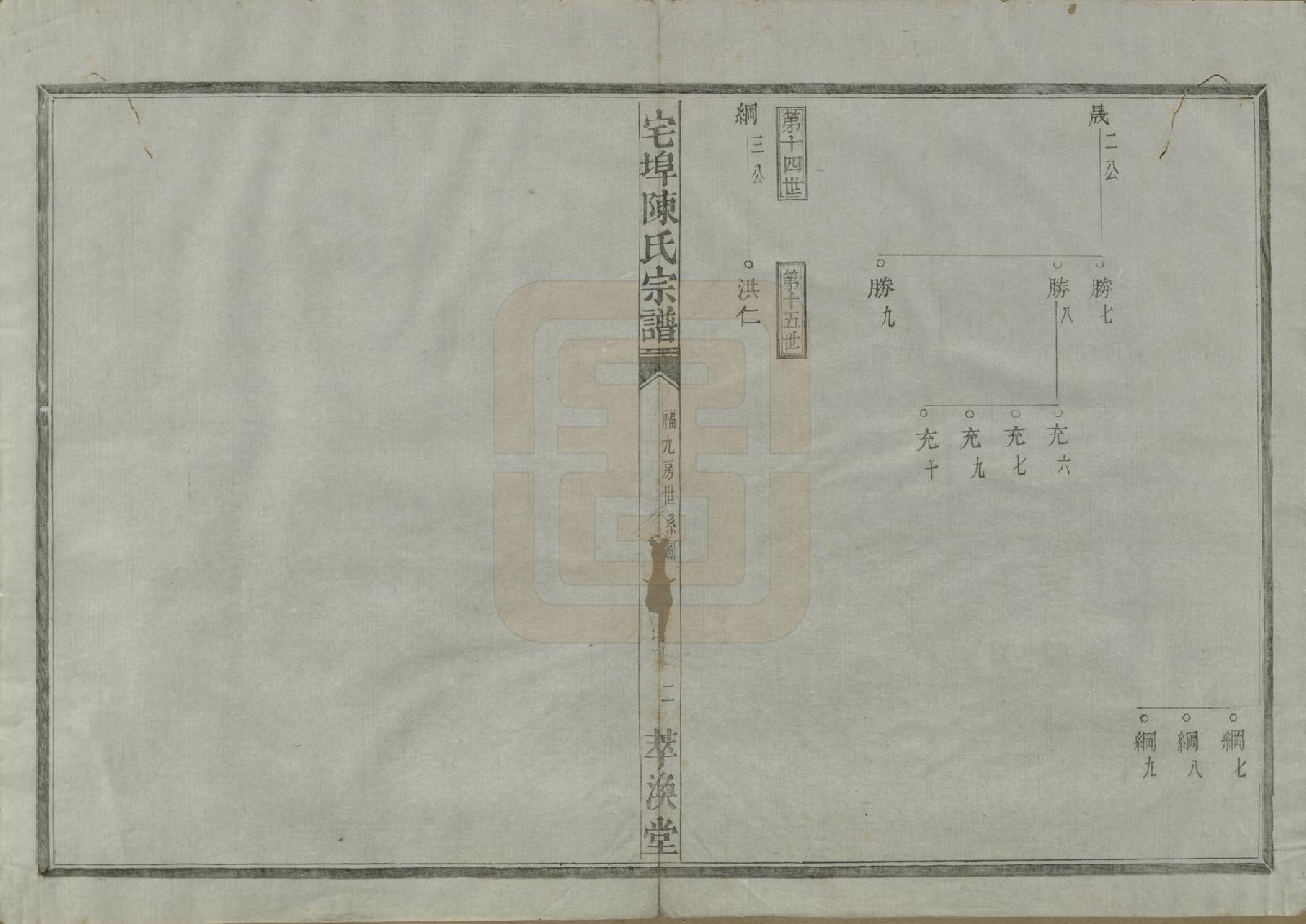 GTJP0218.陈.中国.宅埠陈氏宗谱二十八卷.清同治五年（1866）_027.pdf_第2页