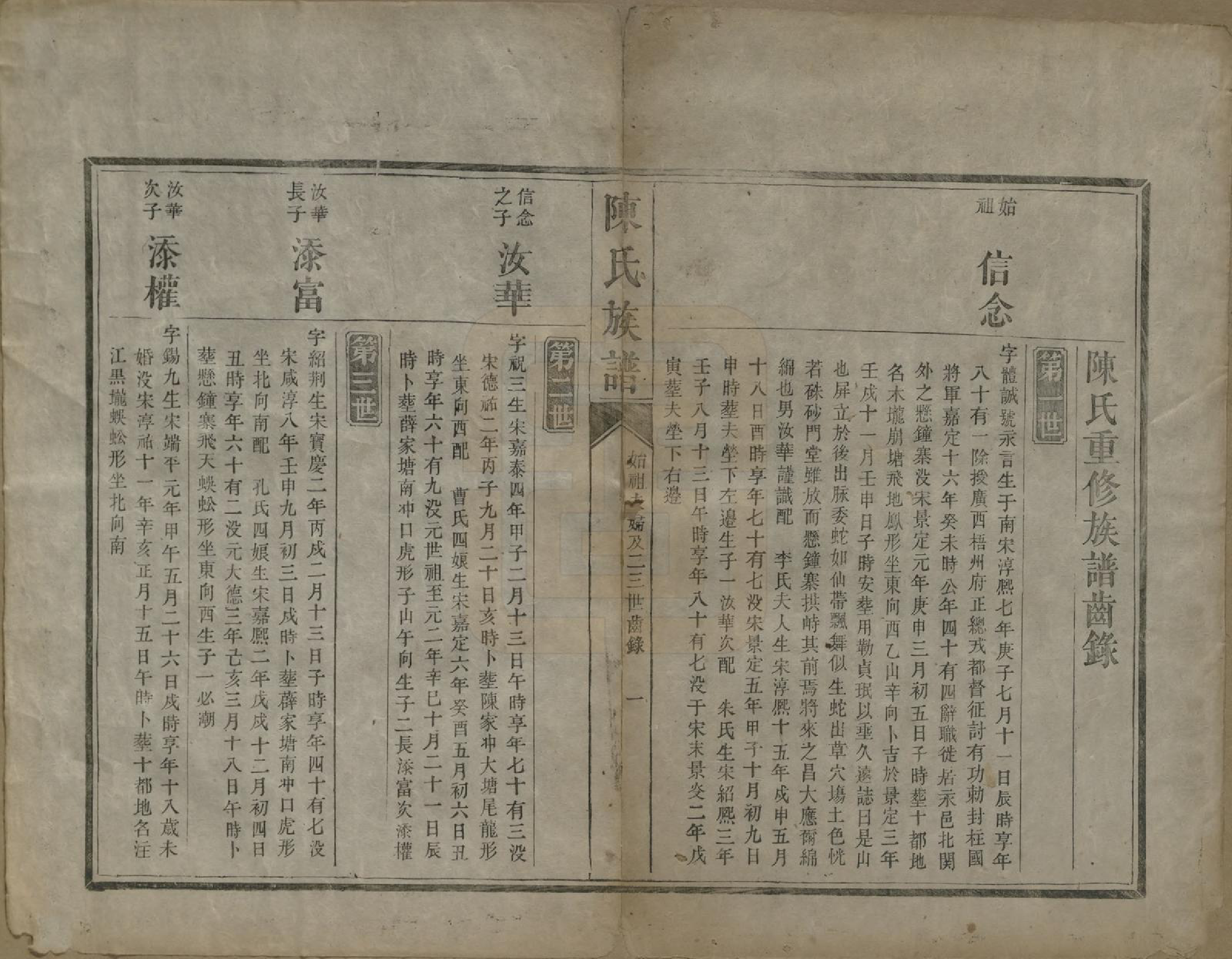 GTJP0221.陈.中国.陈氏族谱不分卷.清咸丰元年（1851）_003.pdf_第1页