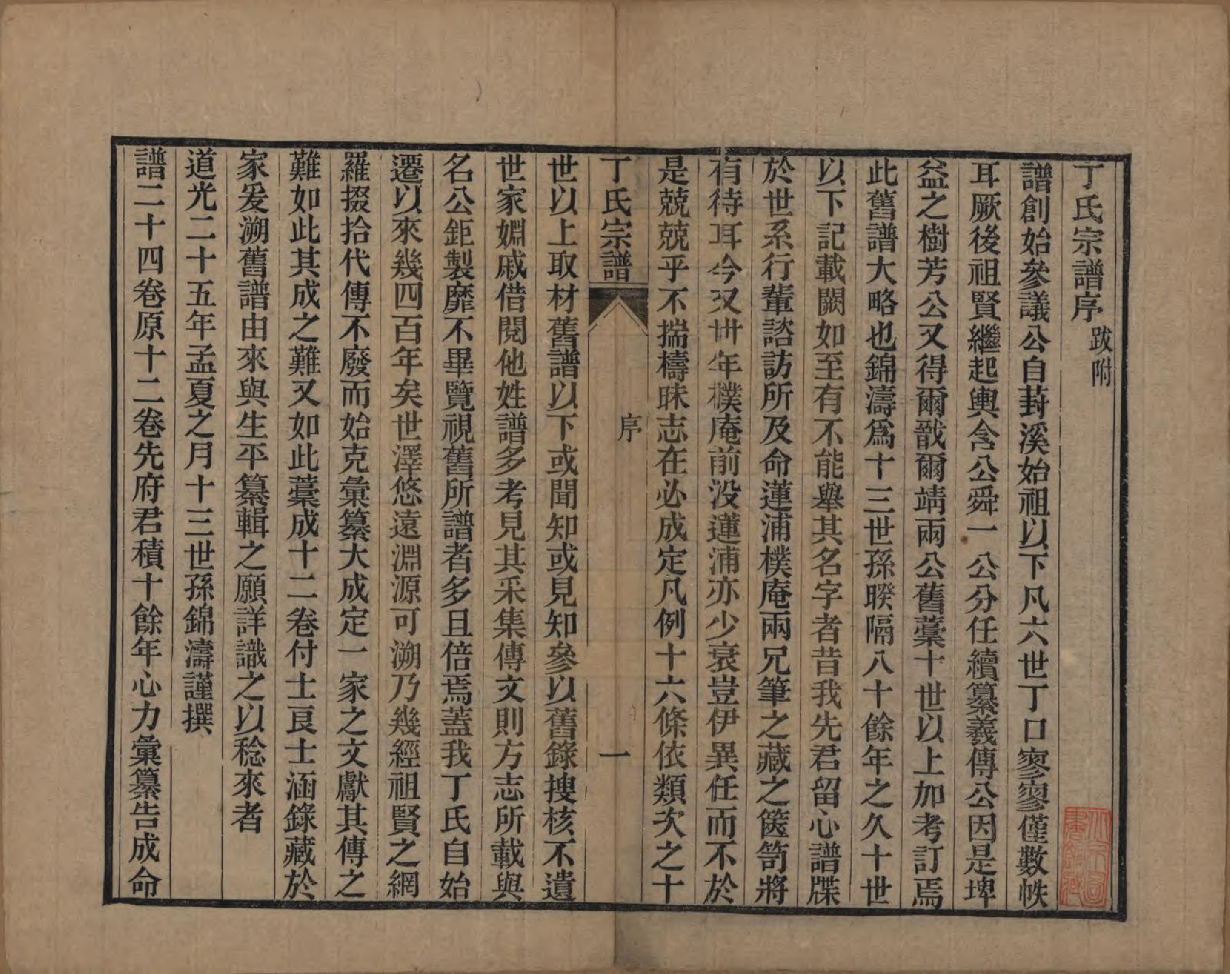 GTJP0297.丁.中国.丁氏宗谱二十四卷首一卷.清光绪十六年（1890）_001.pdf_第3页