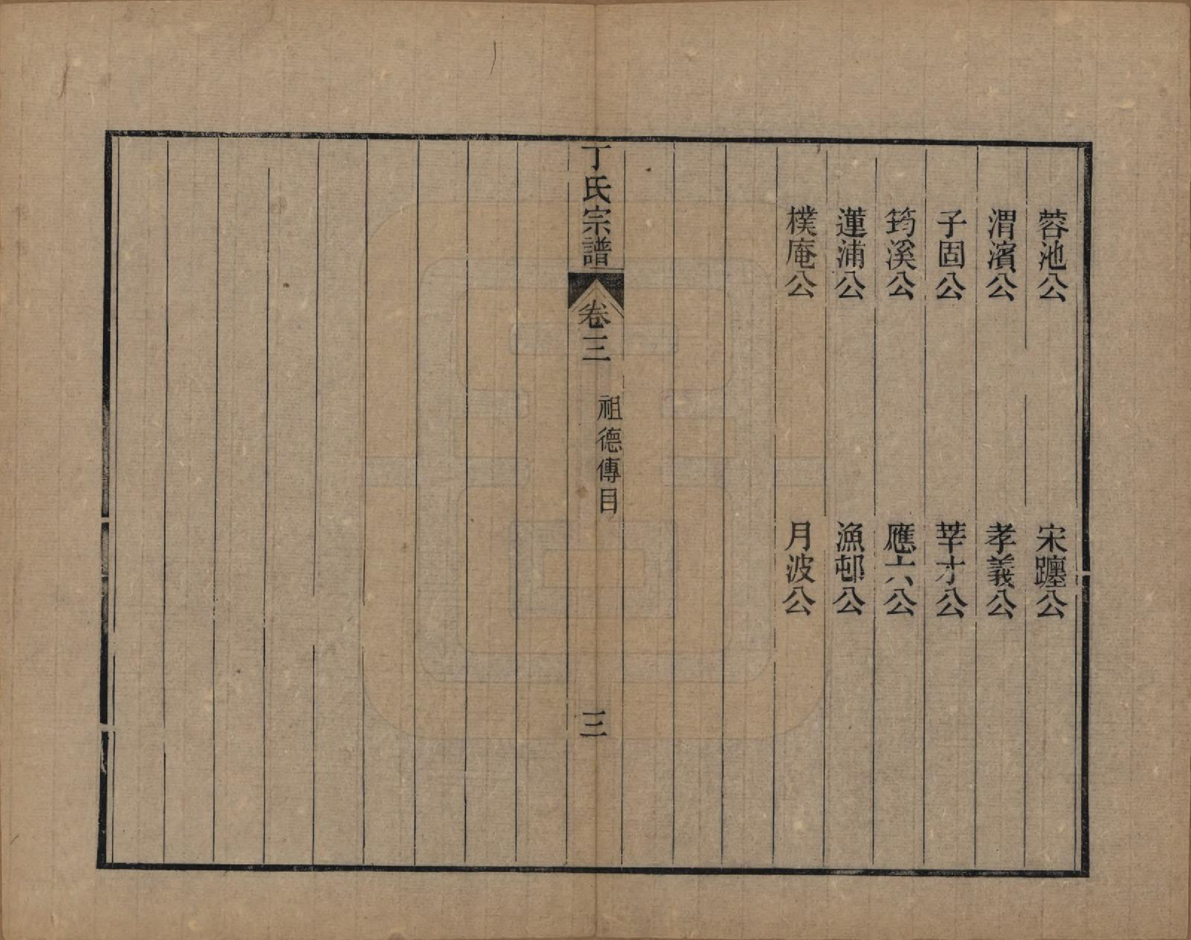 GTJP0297.丁.中国.丁氏宗谱二十四卷首一卷.清光绪十六年（1890）_003.pdf_第3页