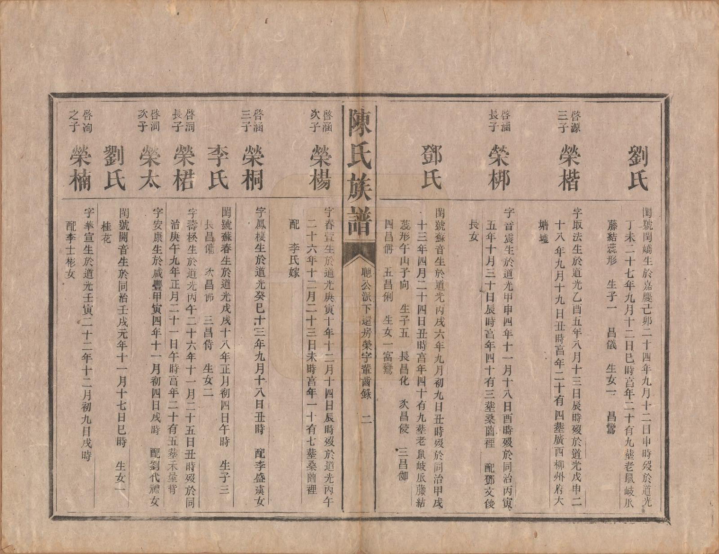 GTJP0206.陈.中国.陈氏族谱不分卷.清光绪十四年（1888）_009.pdf_第2页