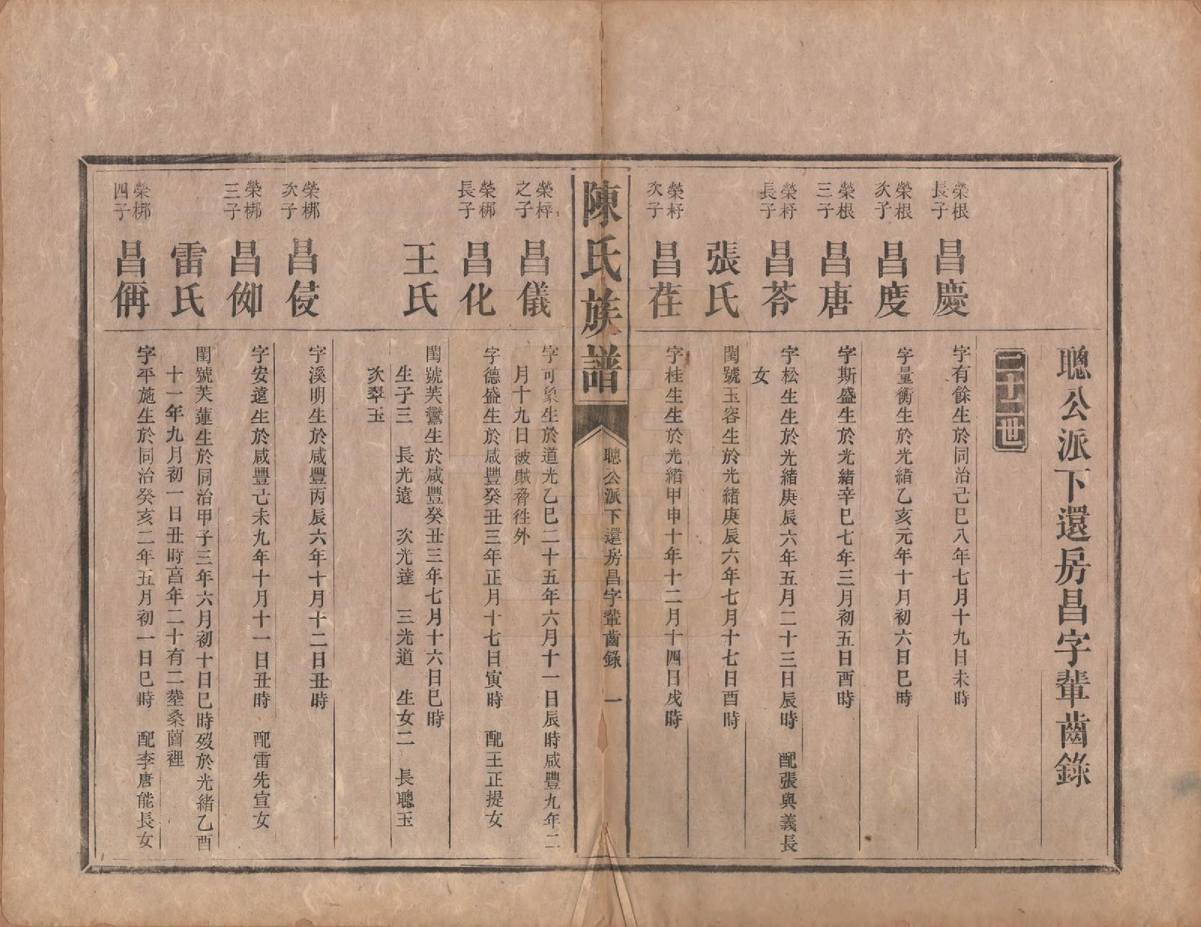 GTJP0206.陈.中国.陈氏族谱不分卷.清光绪十四年（1888）_010.pdf_第1页