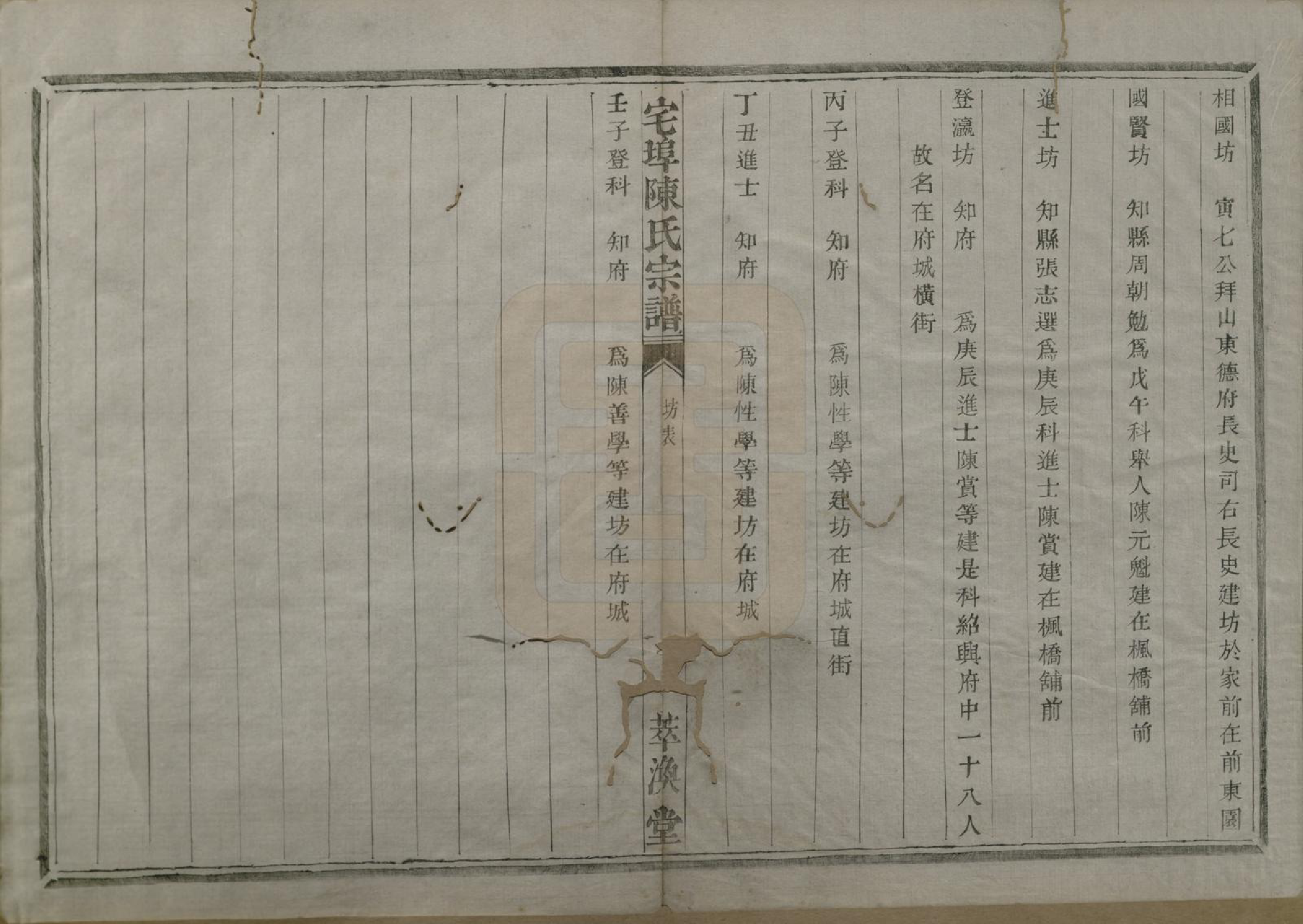 GTJP0218.陈.中国.宅埠陈氏宗谱二十八卷.清同治五年（1866）_004.pdf_第2页