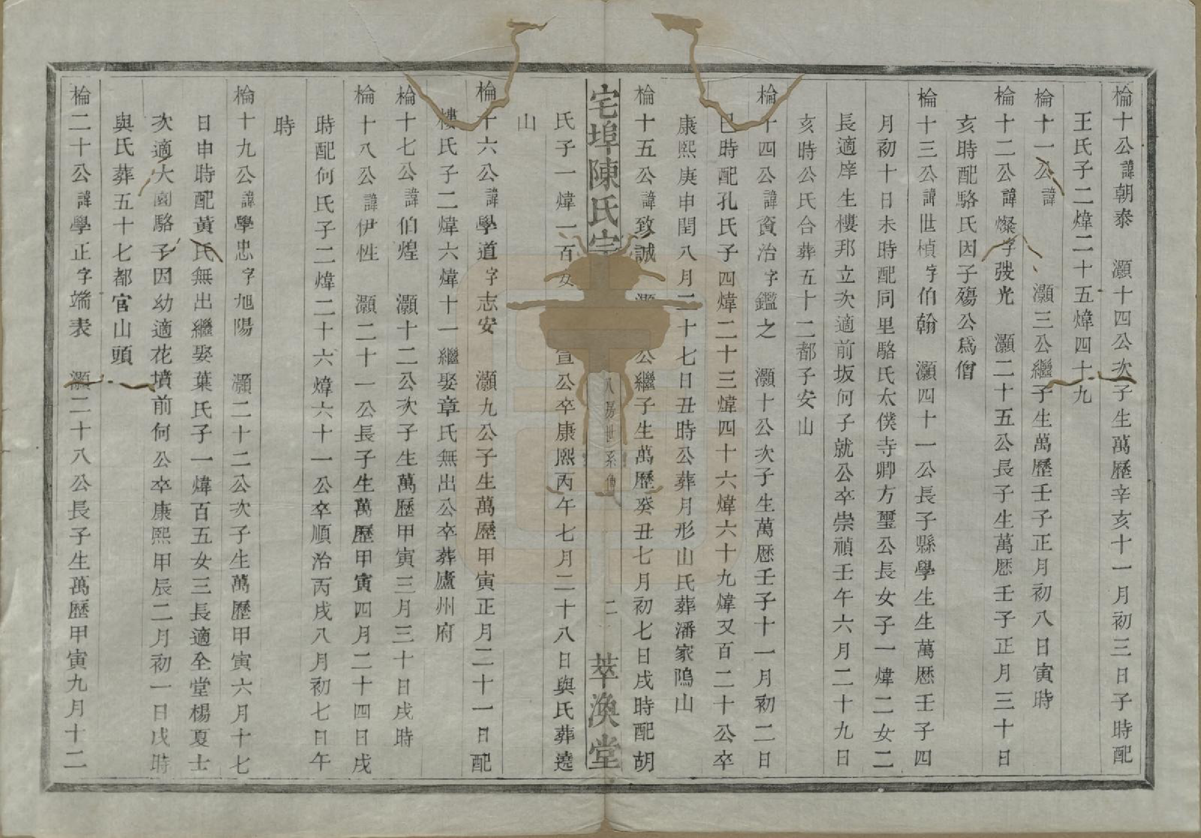 GTJP0218.陈.中国.宅埠陈氏宗谱二十八卷.清同治五年（1866）_015.pdf_第2页