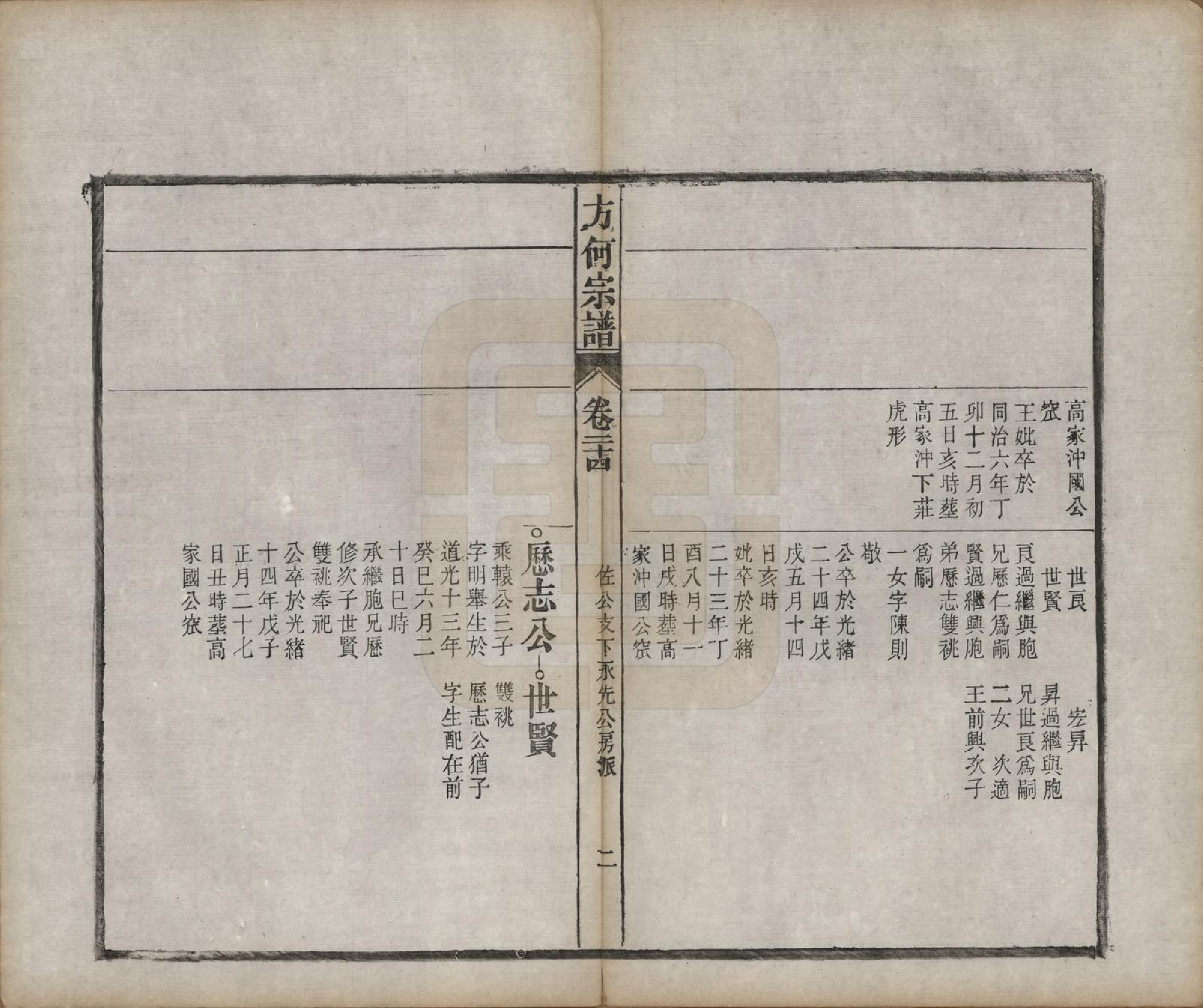 GTJP0332.方.中国.方何宗谱二十八卷.清光绪二十七年（1901）_024.pdf_第2页