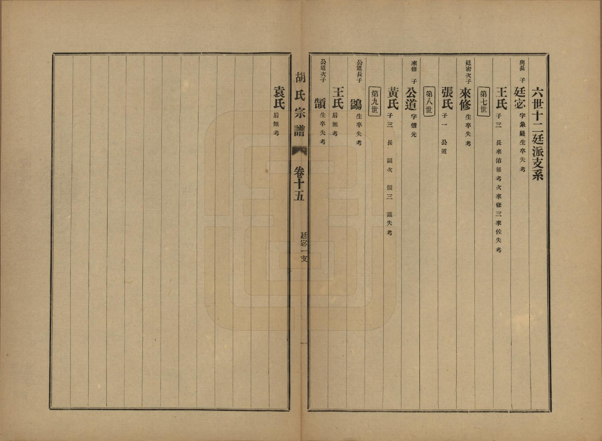 GTJP0530.胡.中国.胡氏宗谱十六卷.民国十三年（1924）_015.pdf_第1页