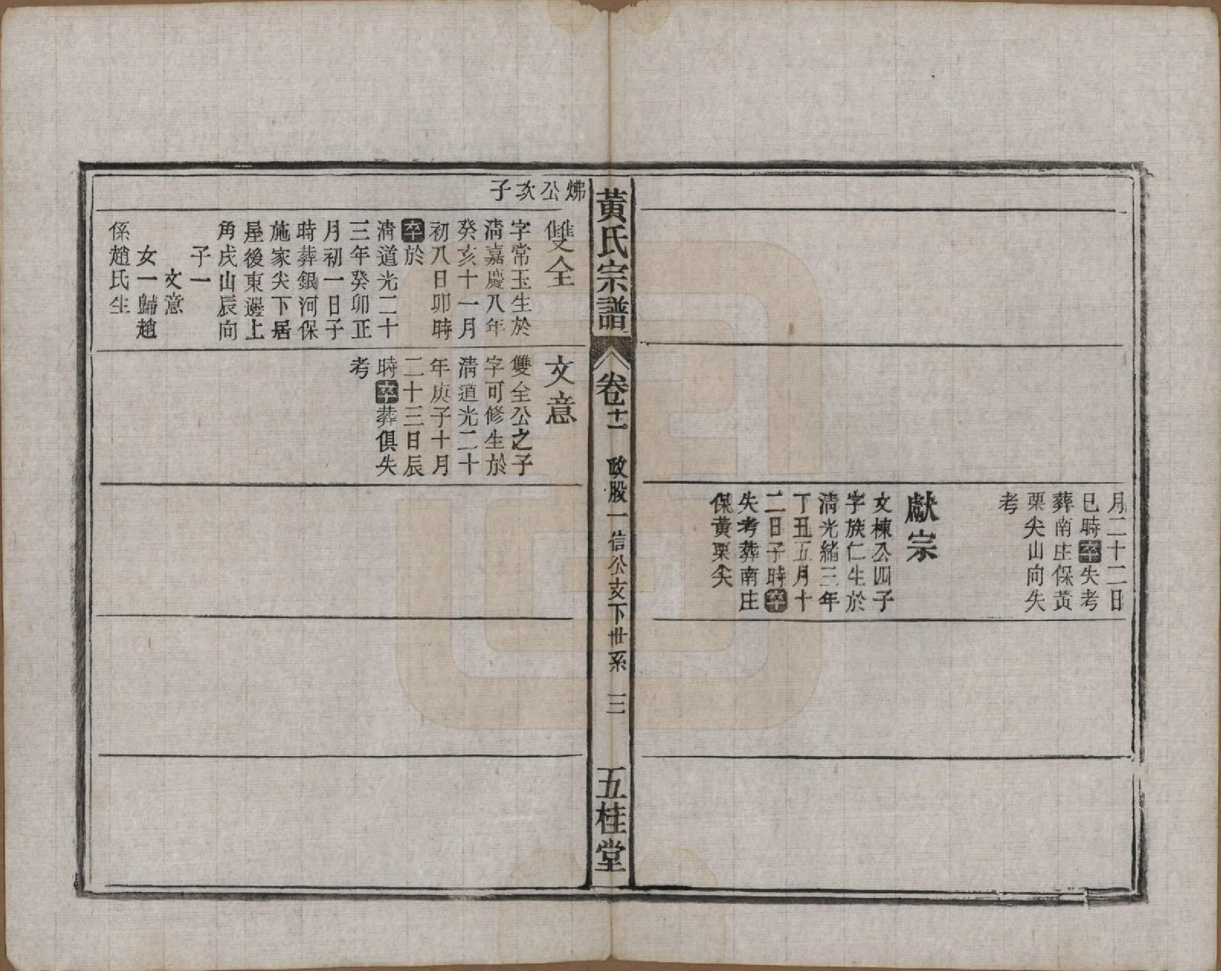 GTJP0576.黄.中国.黄氏宗谱十四卷首一卷末一卷.民国二十五年（1936）_011.pdf_第3页