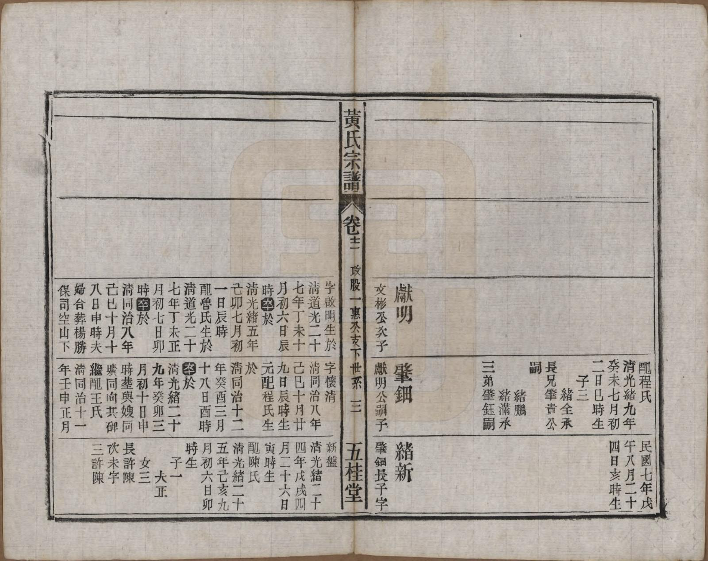 GTJP0576.黄.中国.黄氏宗谱十四卷首一卷末一卷.民国二十五年（1936）_012.pdf_第3页