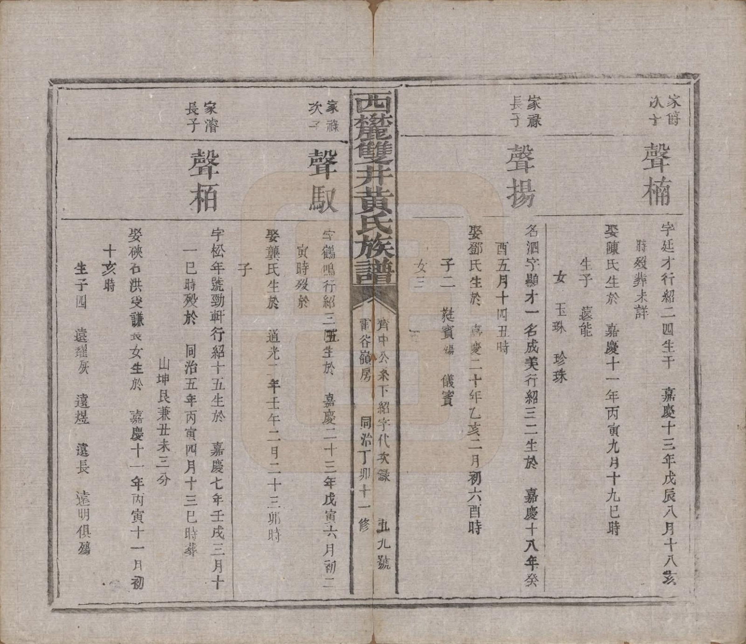 GTJP0641.黄.中国.西麓双井黄氏十一修族谱十六卷.清同治十二年（1873）_011.pdf_第3页