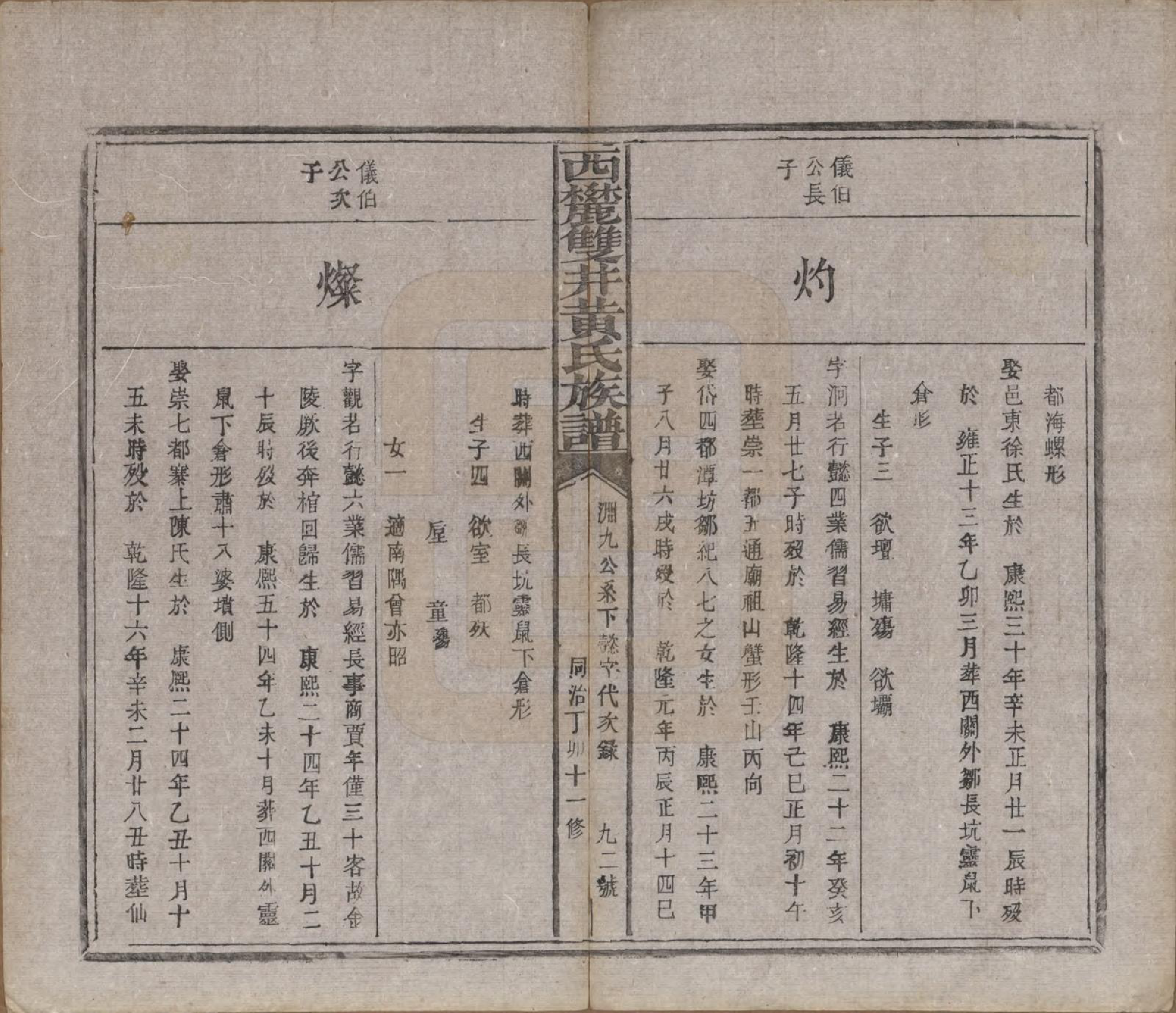 GTJP0641.黄.中国.西麓双井黄氏十一修族谱十六卷.清同治十二年（1873）_013.pdf_第3页