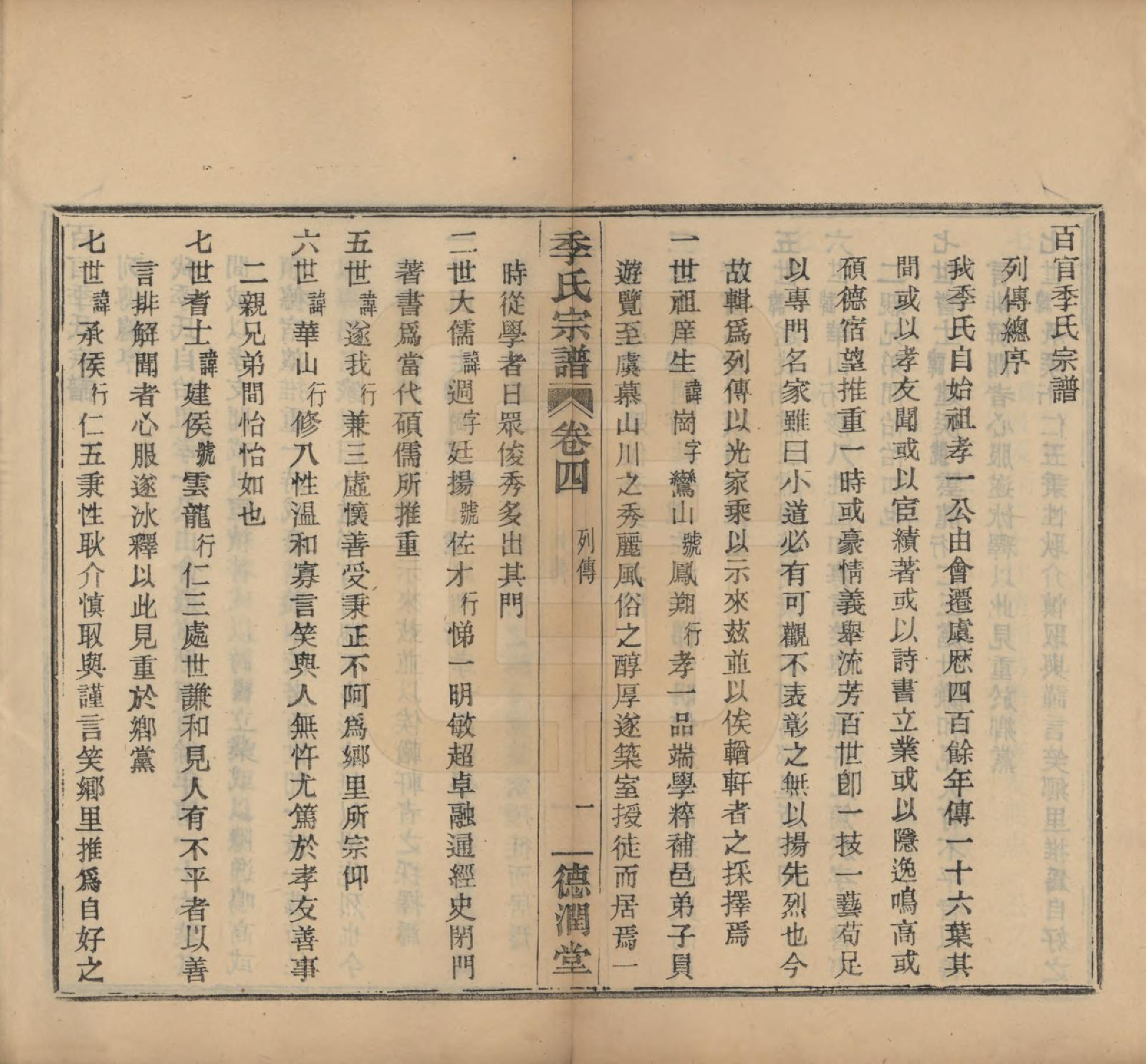 GTJP0652.季.中国.百官季氏宗谱六卷.民国十六年（1927）_004.pdf_第1页